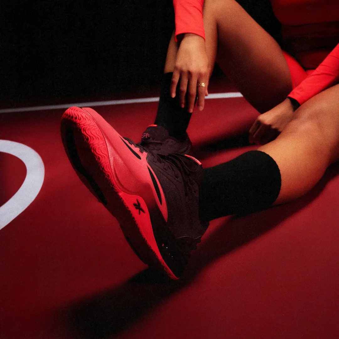 Reebok Footwear Men Engine A Basketball Shoes BLACK CHERRY/PINKBLAST/BLACK C sold by Reebok product image thumbnail 3