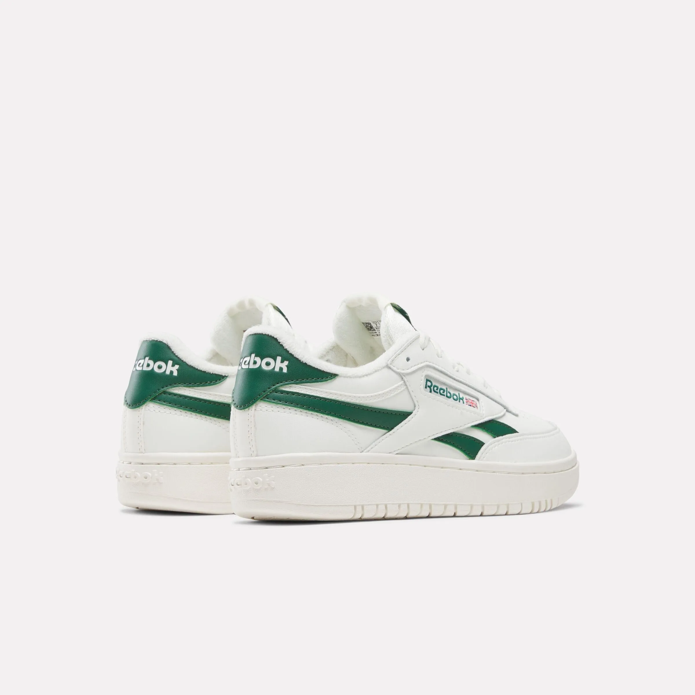 Reebok Footwear Women Club C Double Revenge Shoes CHALK/CHALK/DARKGREEN sold by Reebok product image thumbnail 3
