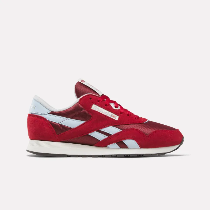 Reebok Footwear Men Classic Nylon Shoes CLASSIC BURGUNDY/FLASH RED/GLA sold by Reebok