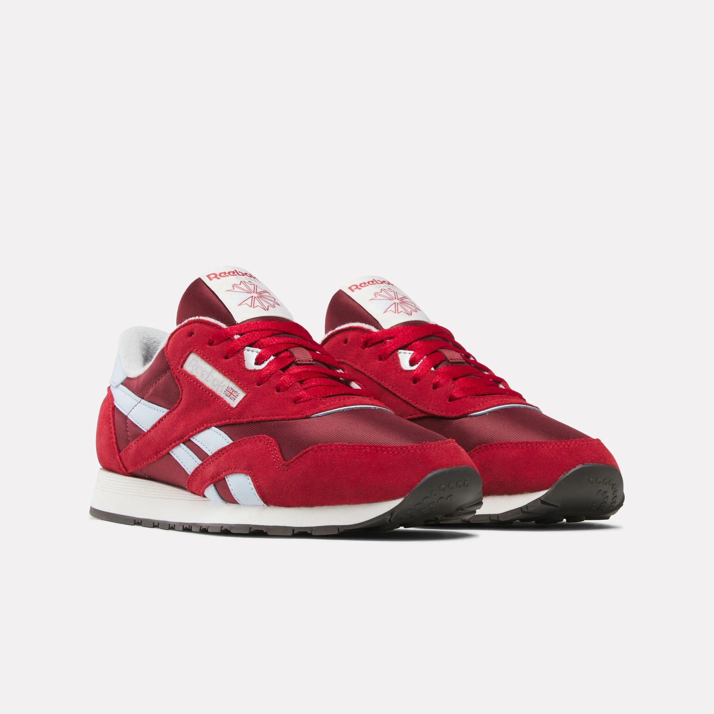 Reebok Footwear Men Classic Nylon Shoes CLASSIC BURGUNDY/FLASH RED/GLA sold by Reebok product image thumbnail 2