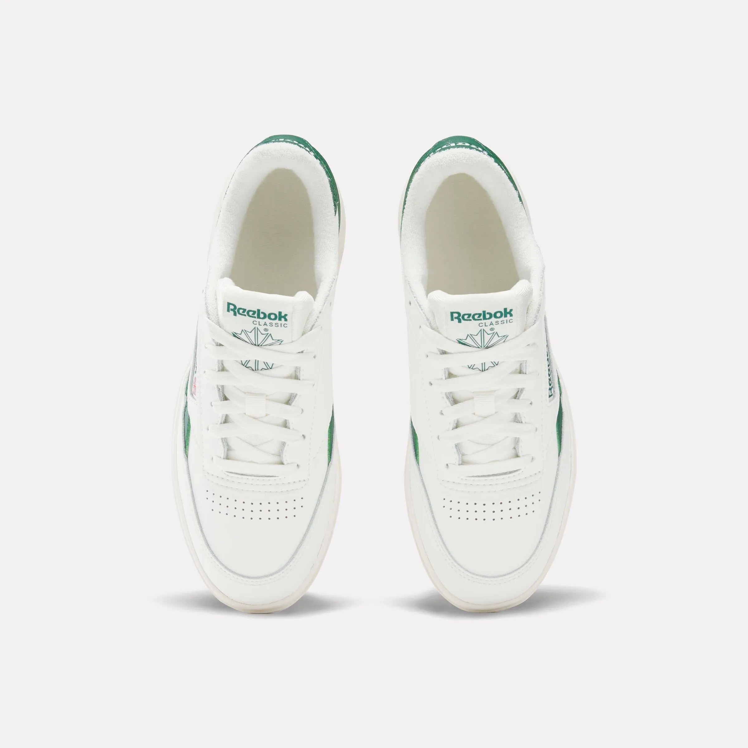 Reebok Footwear Women Club C Double Revenge Shoes CHALK/CHALK/DARKGREEN sold by Reebok product image thumbnail 5