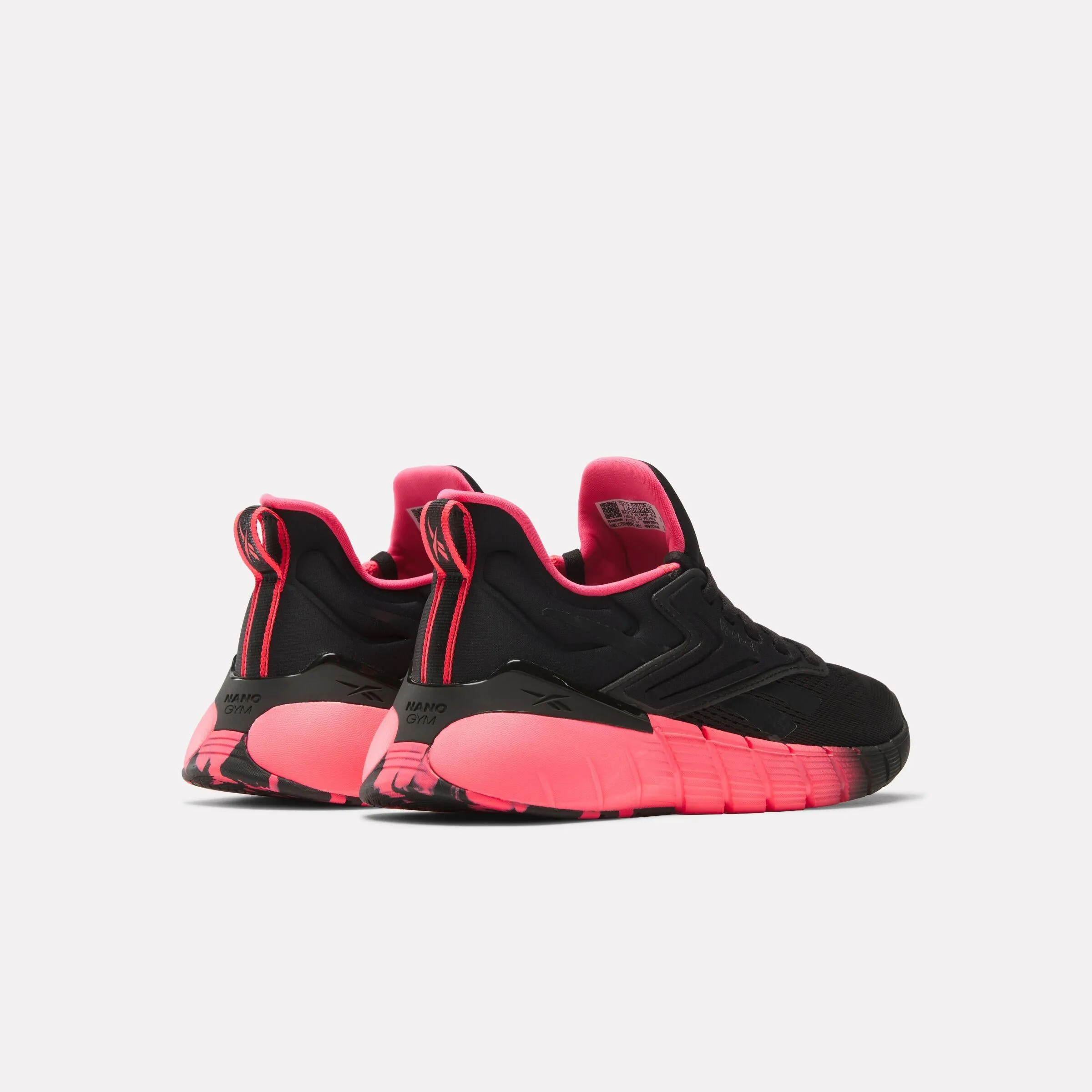 Reebok Footwear Women Nano Gym Training Shoes BLACK/PINK BLAST sold by Reebok product image thumbnail 3