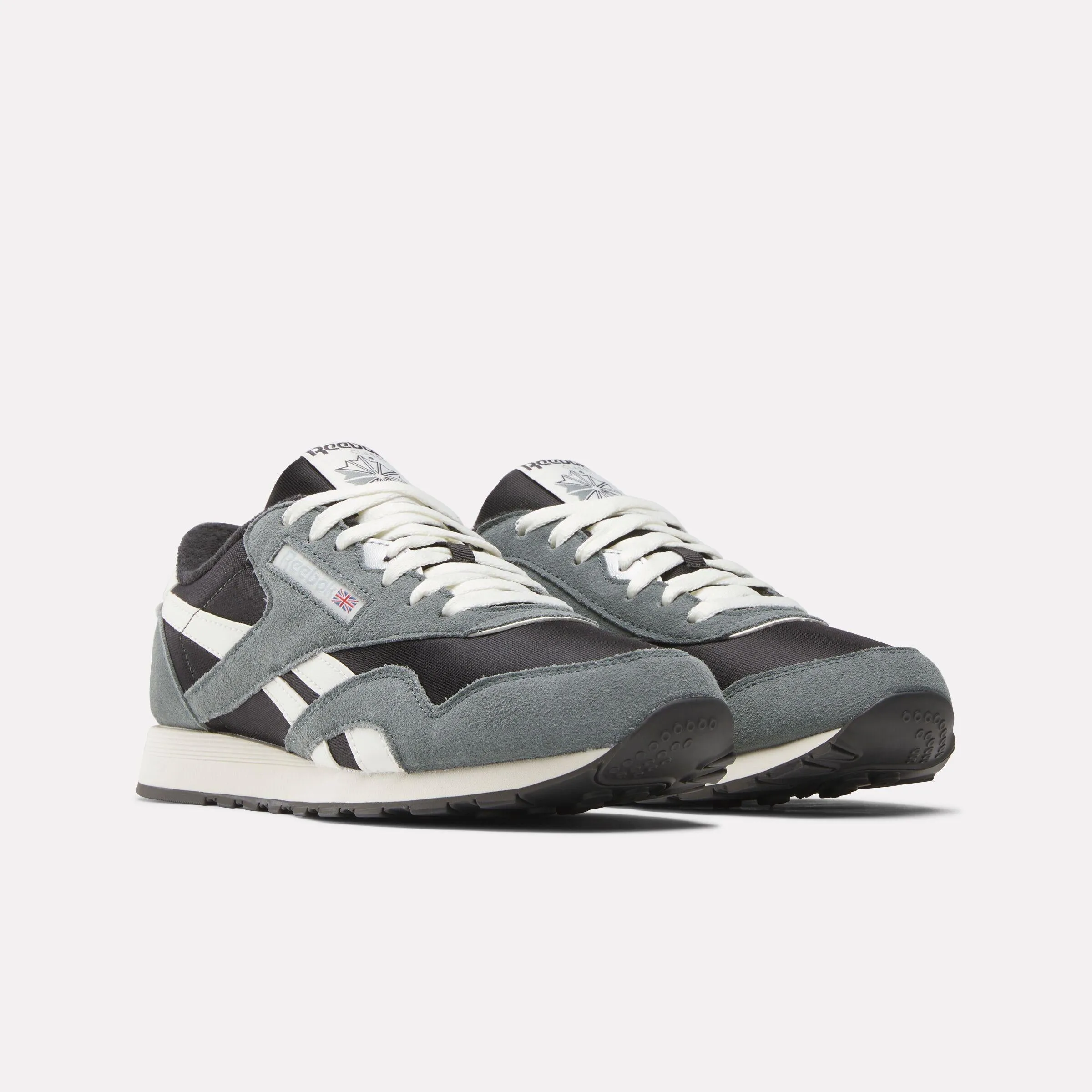 Reebok Footwear Men Classic Nylon Shoes WASHED BLACK/DARK FOG/CHALK sold by Reebok product image thumbnail 2