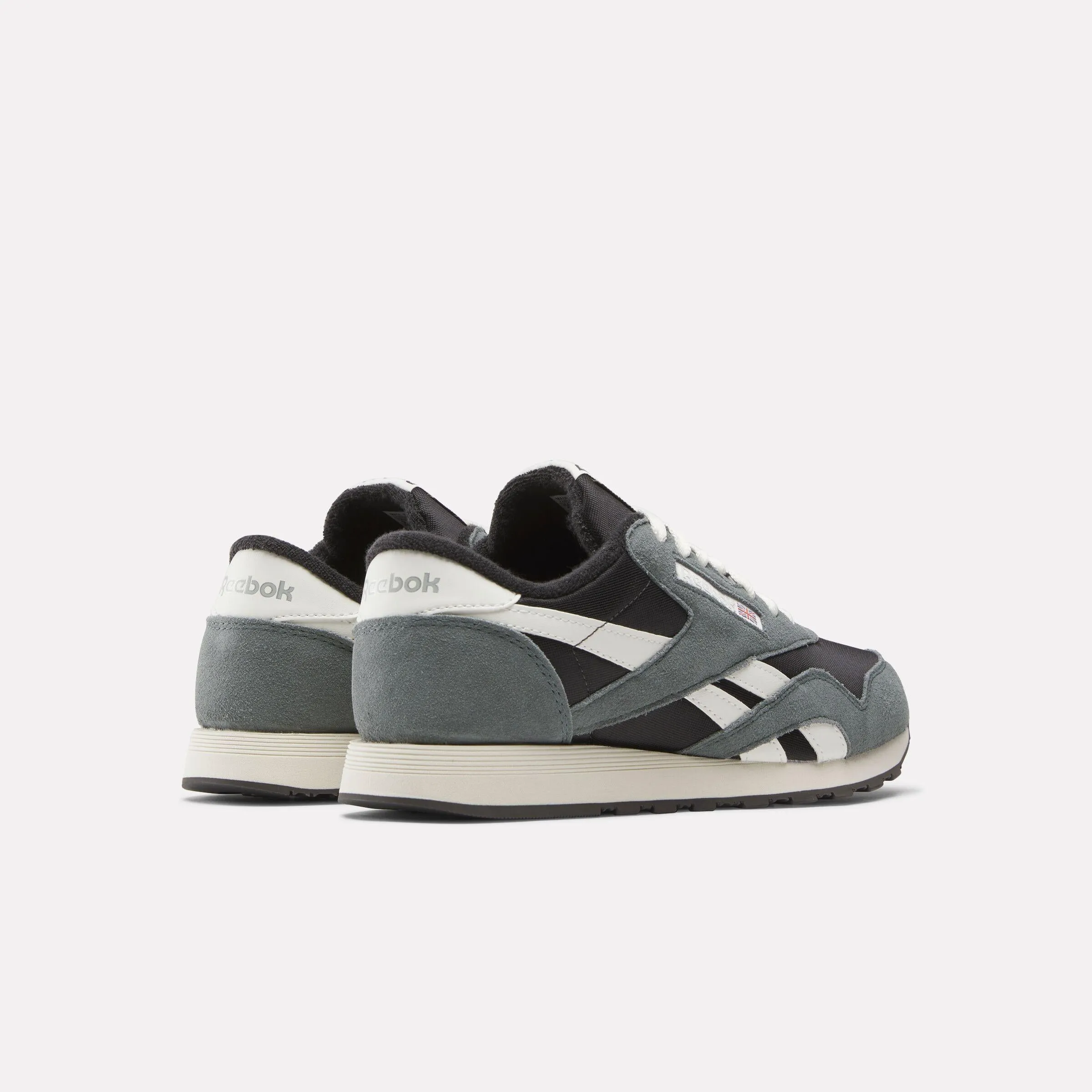 Reebok Footwear Men Classic Nylon Shoes WASHED BLACK/DARK FOG/CHALK sold by Reebok product image thumbnail 3