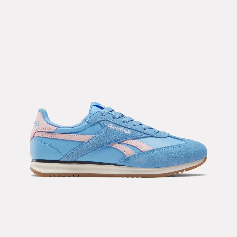 Reebok Footwear Women World 70 Shoes BLUE/PINK/WHITE sold by Reebok