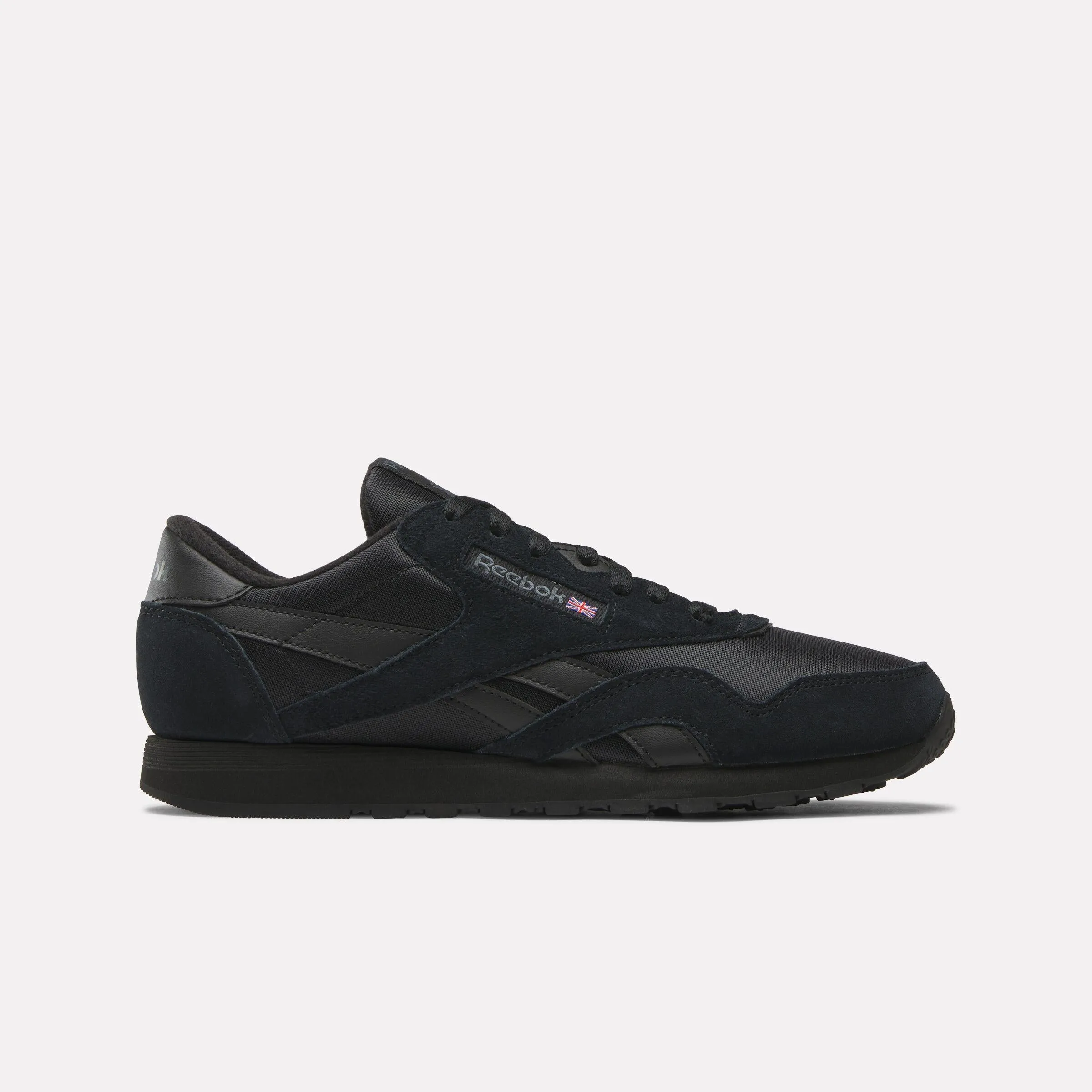 Reebok Footwear Men Classic Nylon Shoes CORE BLK/CORE BLK/PURE GRY 7 sold by Reebok