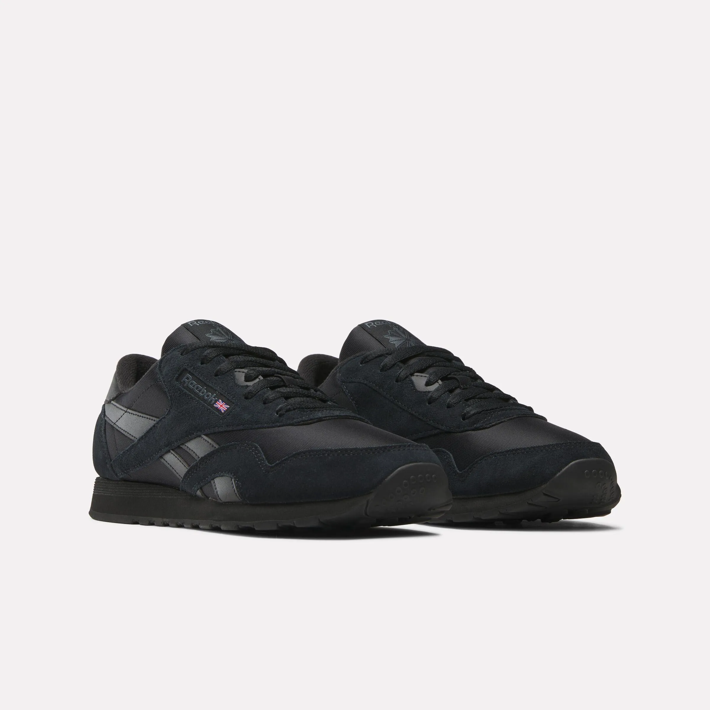 Reebok Footwear Men Classic Nylon Shoes CORE BLK/CORE BLK/PURE GRY 7 sold by Reebok product image thumbnail 2