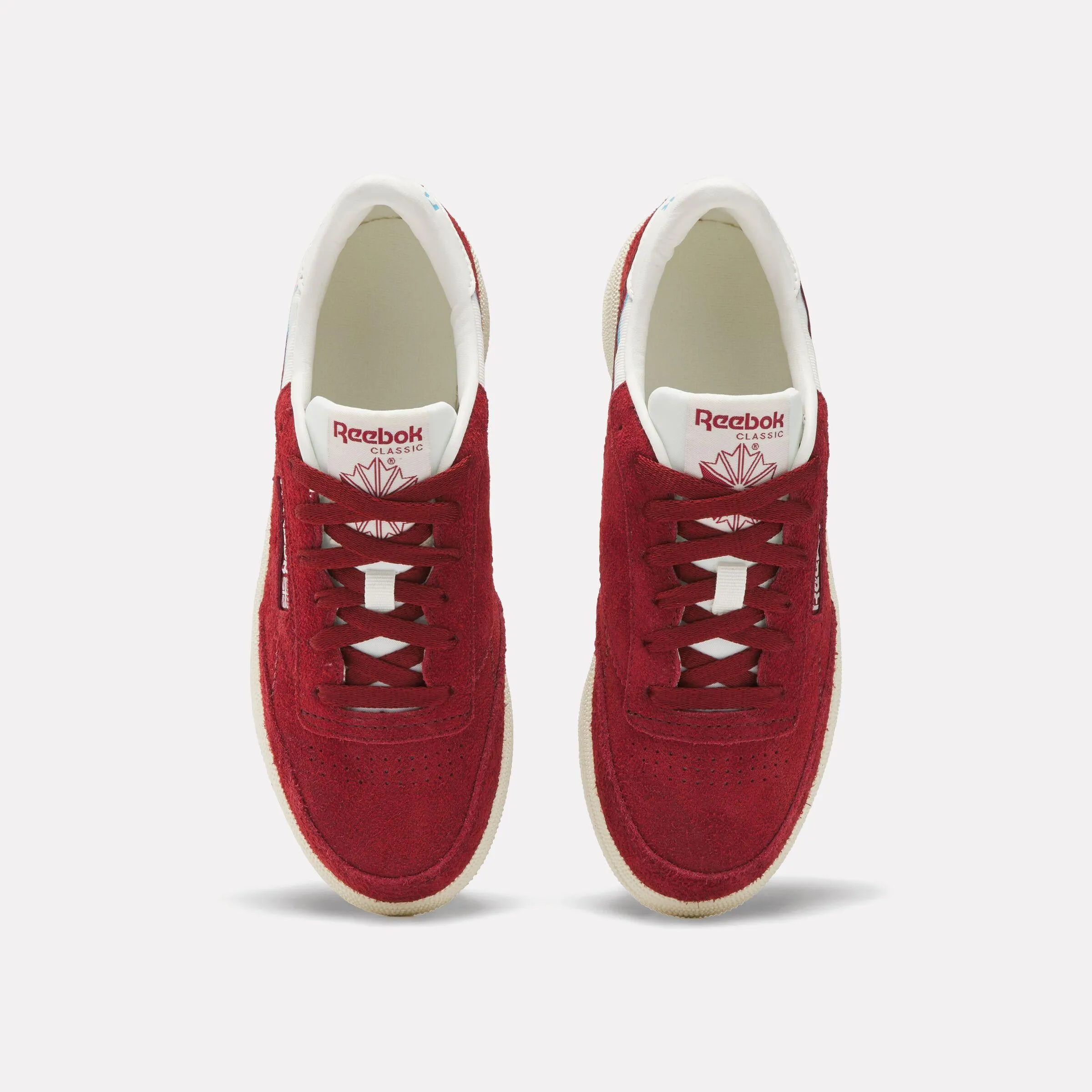 Reebok Footwear Women Club C 85 Shoes RETRORED/CHALK/FUTURECYAN sold by Reebok product image thumbnail 5