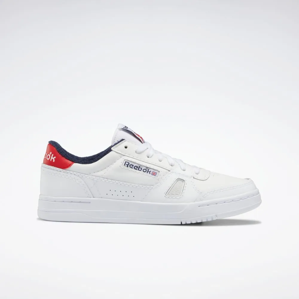 Reebok Footwear Men LT COURT FTWWHT/VECNAV/VECRED sold by Reebok