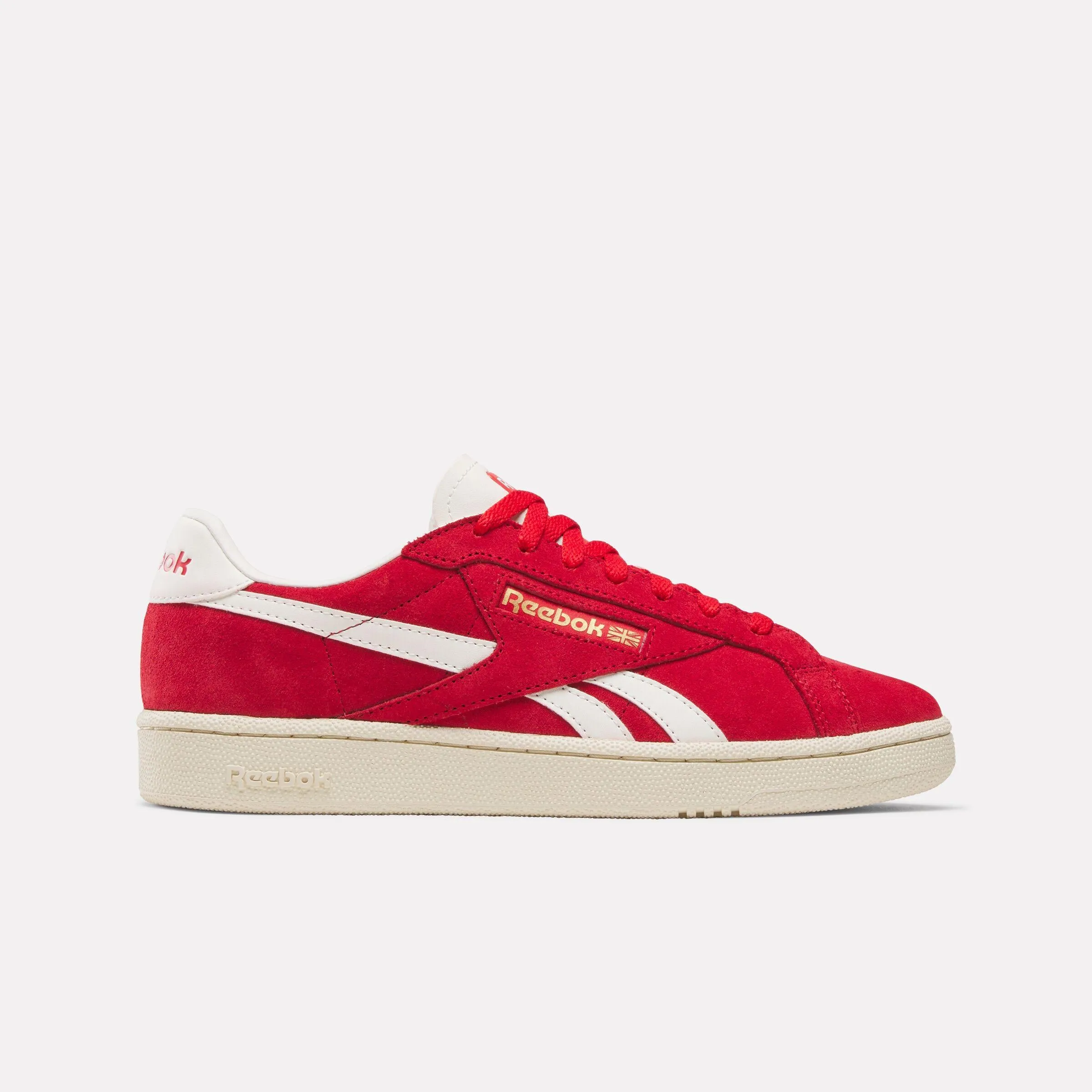 Reebok Footwear Men Club C Grounds UK Shoes VECTORRED/PAPERWHITE/CHALK sold by Reebok