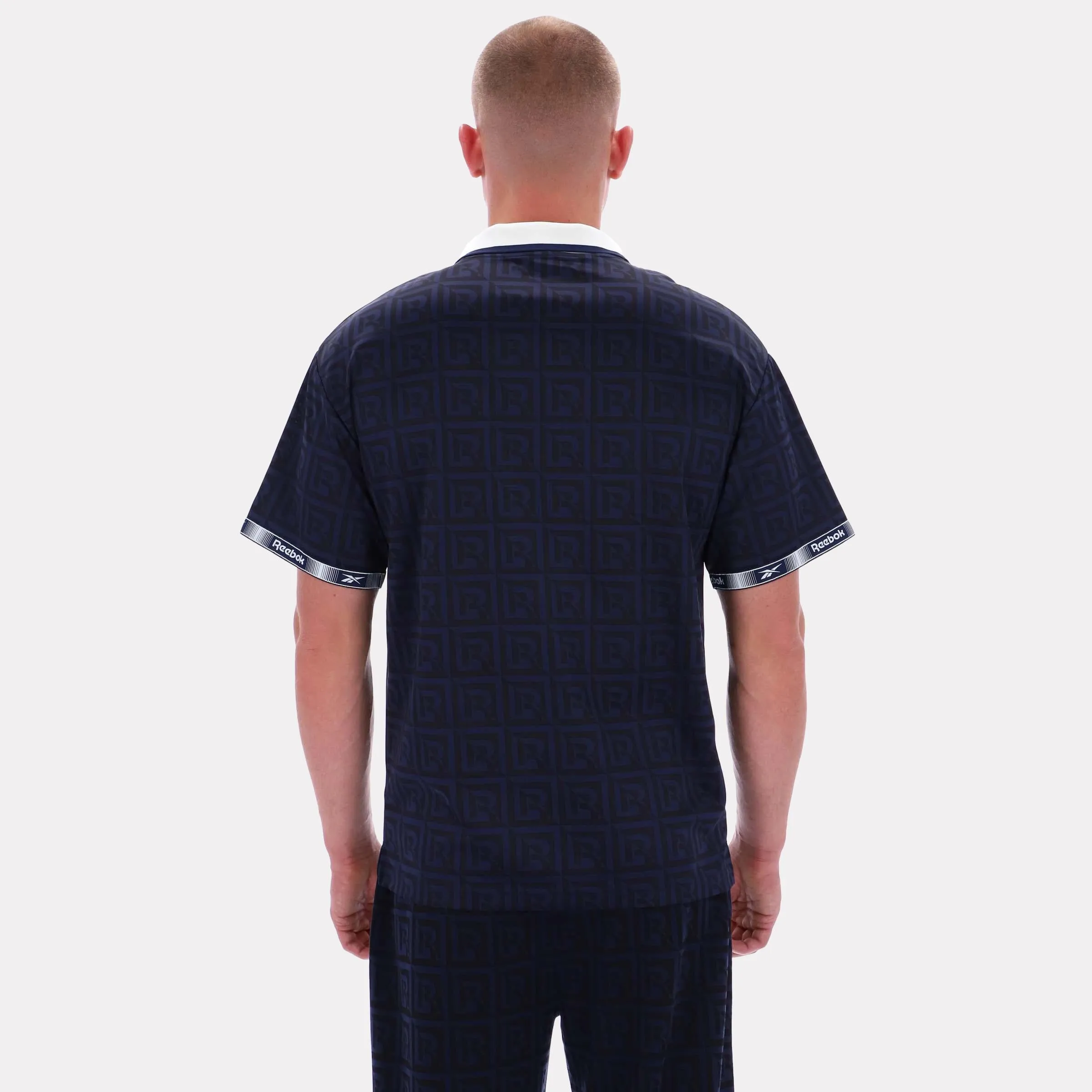 Reebok Apparel Men Reebok Monogram Graphic Jersey VECTOR NAVY AOP sold by Reebok product image thumbnail 2