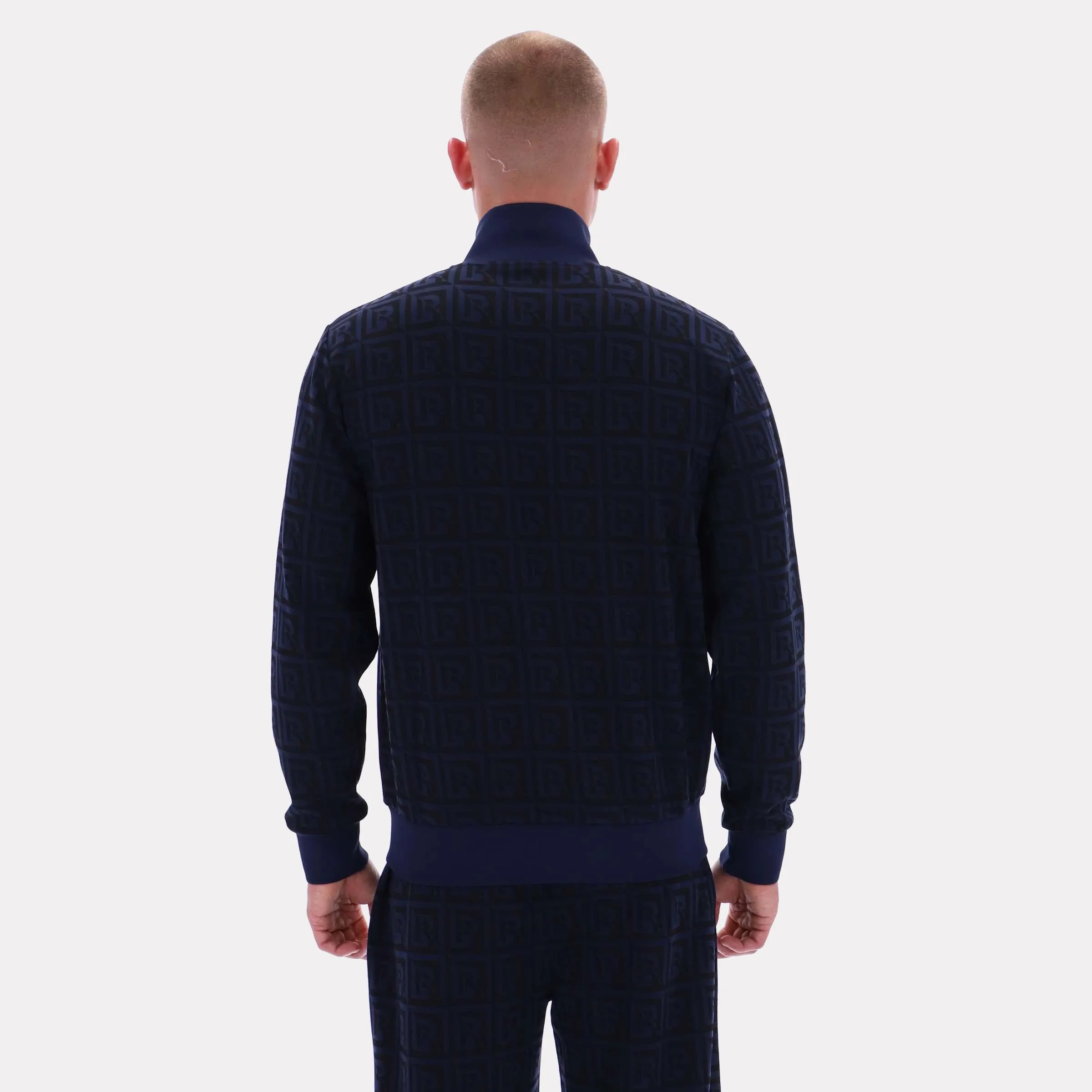 Reebok Apparel Men Reebok Monogram Track Jacket VECTOR NAVY sold by Reebok product image thumbnail 2