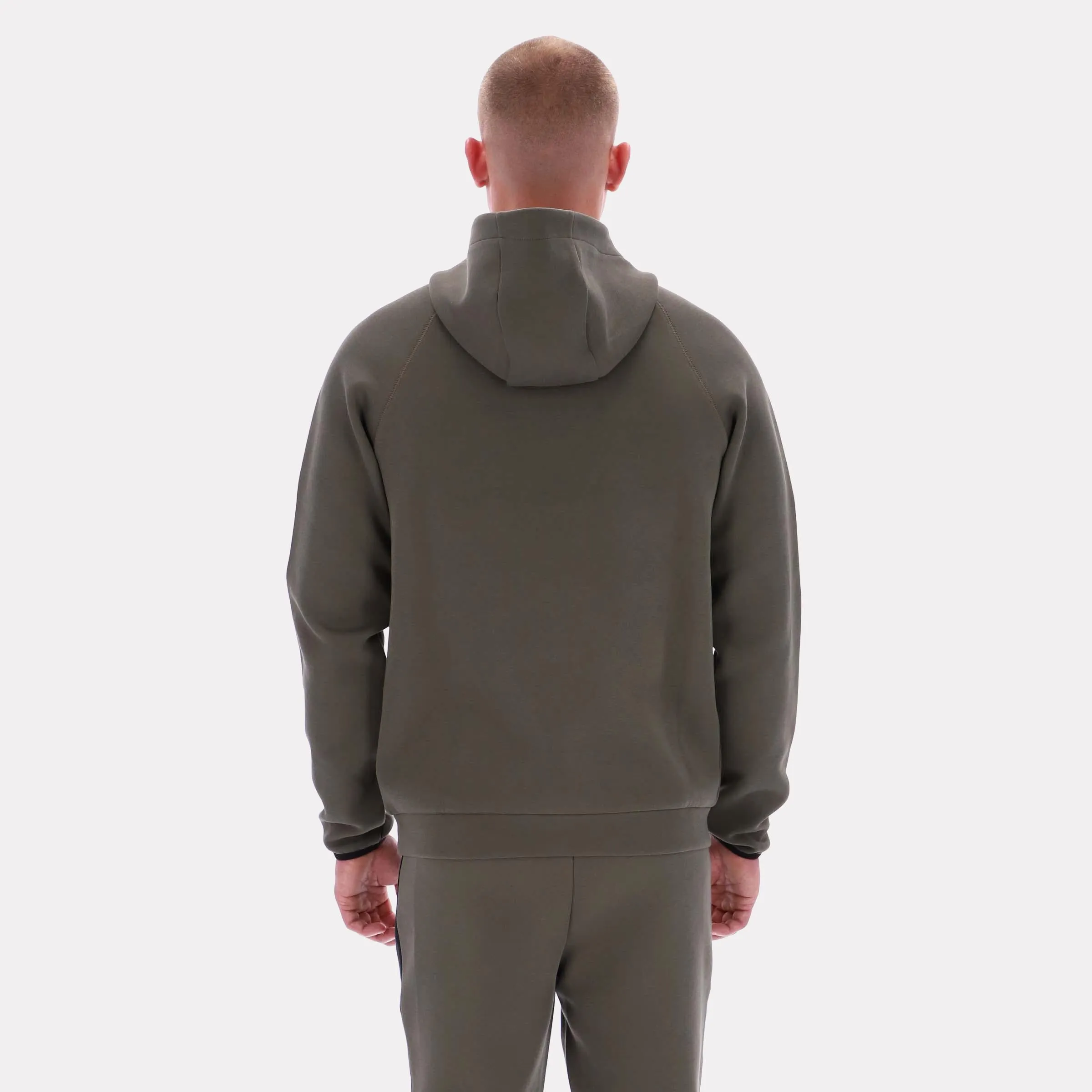 Reebok Apparel Men Studio Structure Hoodie ARMY GREEN sold by Reebok product image thumbnail 2