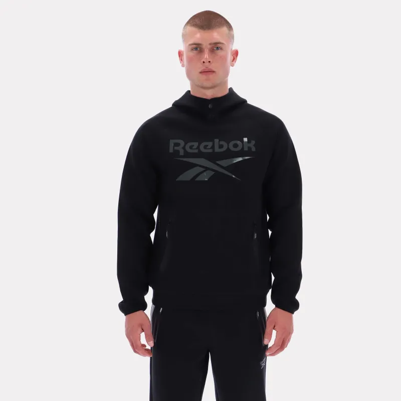 Reebok Apparel Men Studio Structure Hoodie BLACK sold by Reebok