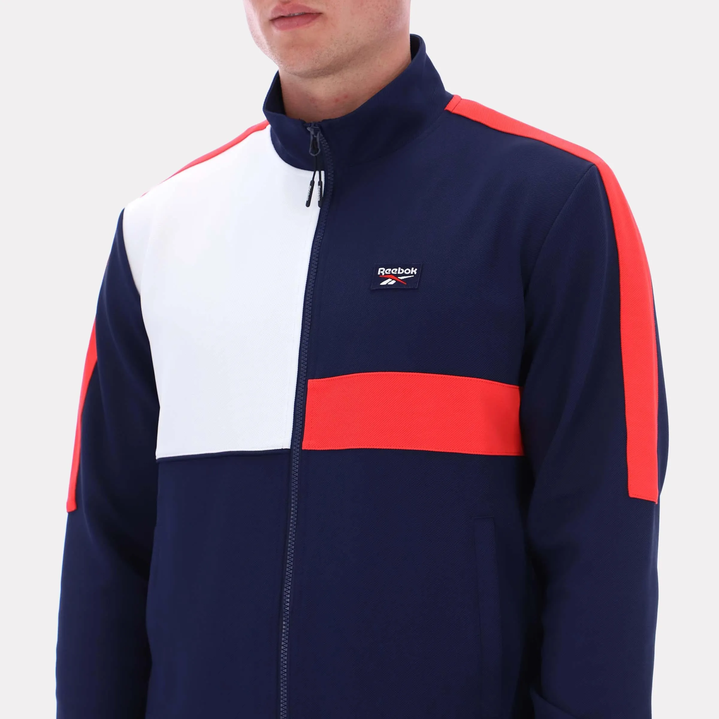 Reebok Apparel Men Classics Energy Track Jacket VECTOR NAVY sold by Reebok product image thumbnail 4