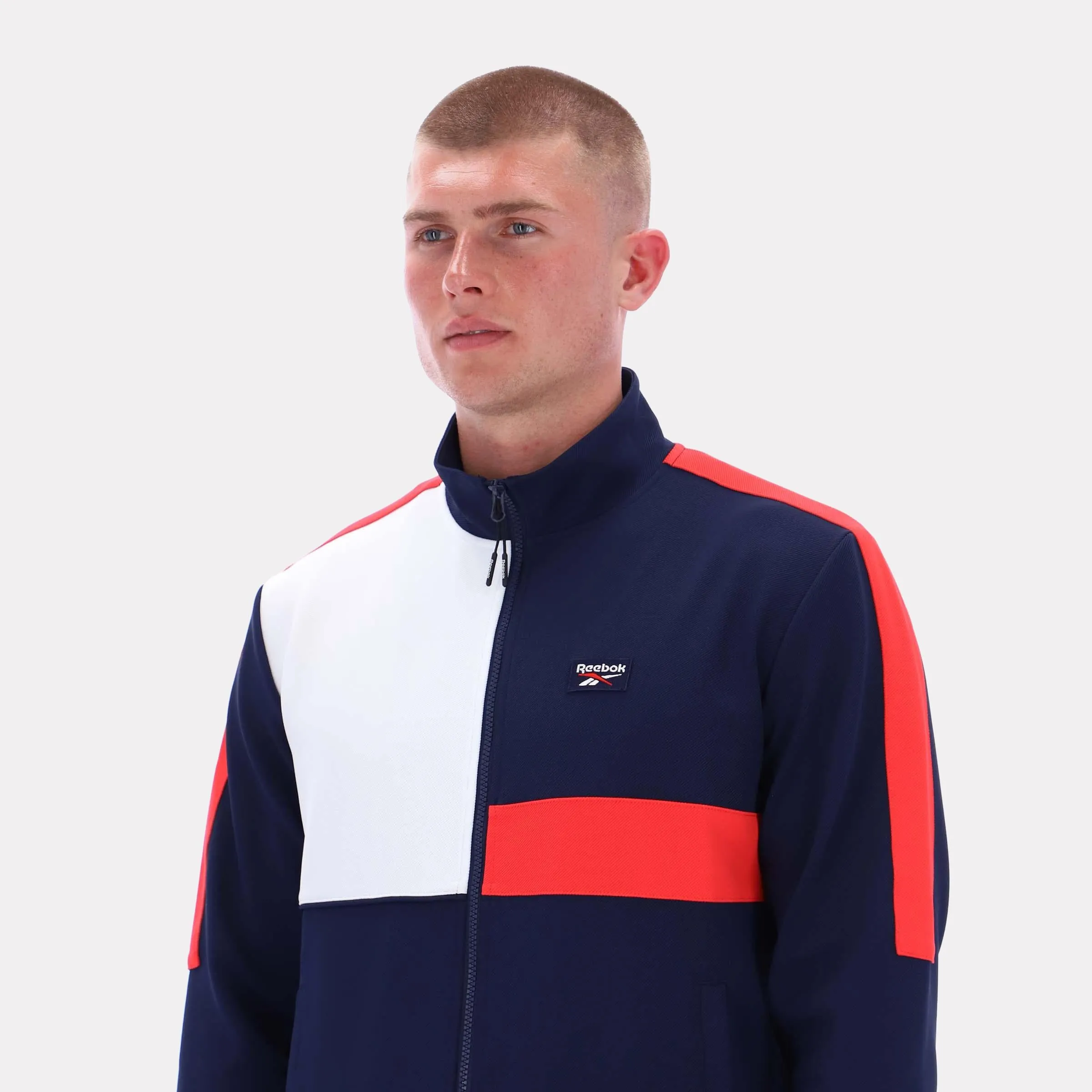 Reebok Apparel Men Classics Energy Track Jacket VECTOR NAVY sold by Reebok product image thumbnail 3