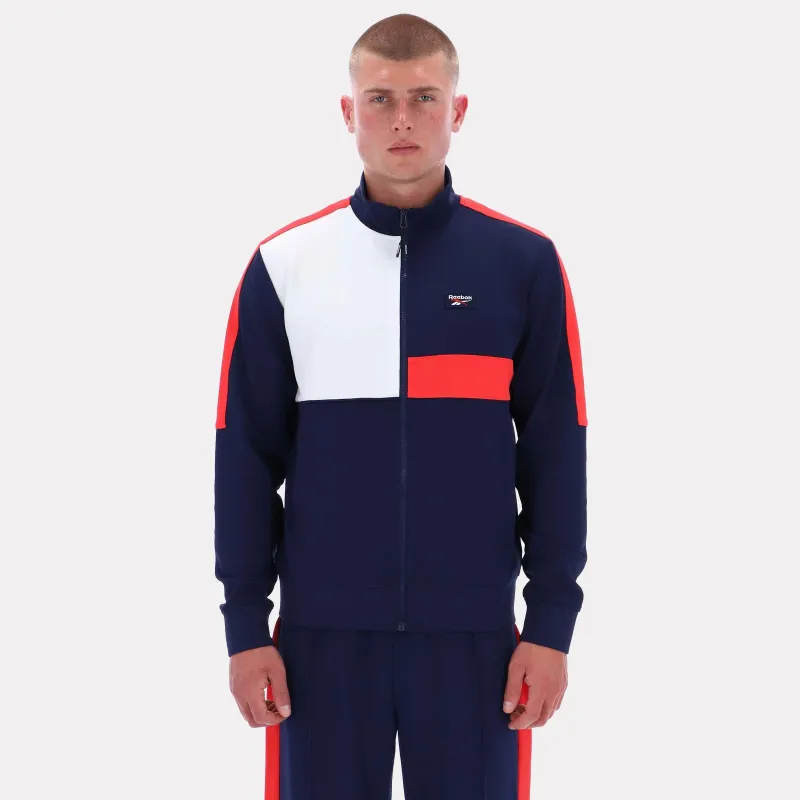Reebok Apparel Men Classics Energy Track Jacket VECTOR NAVY made by Reebok
