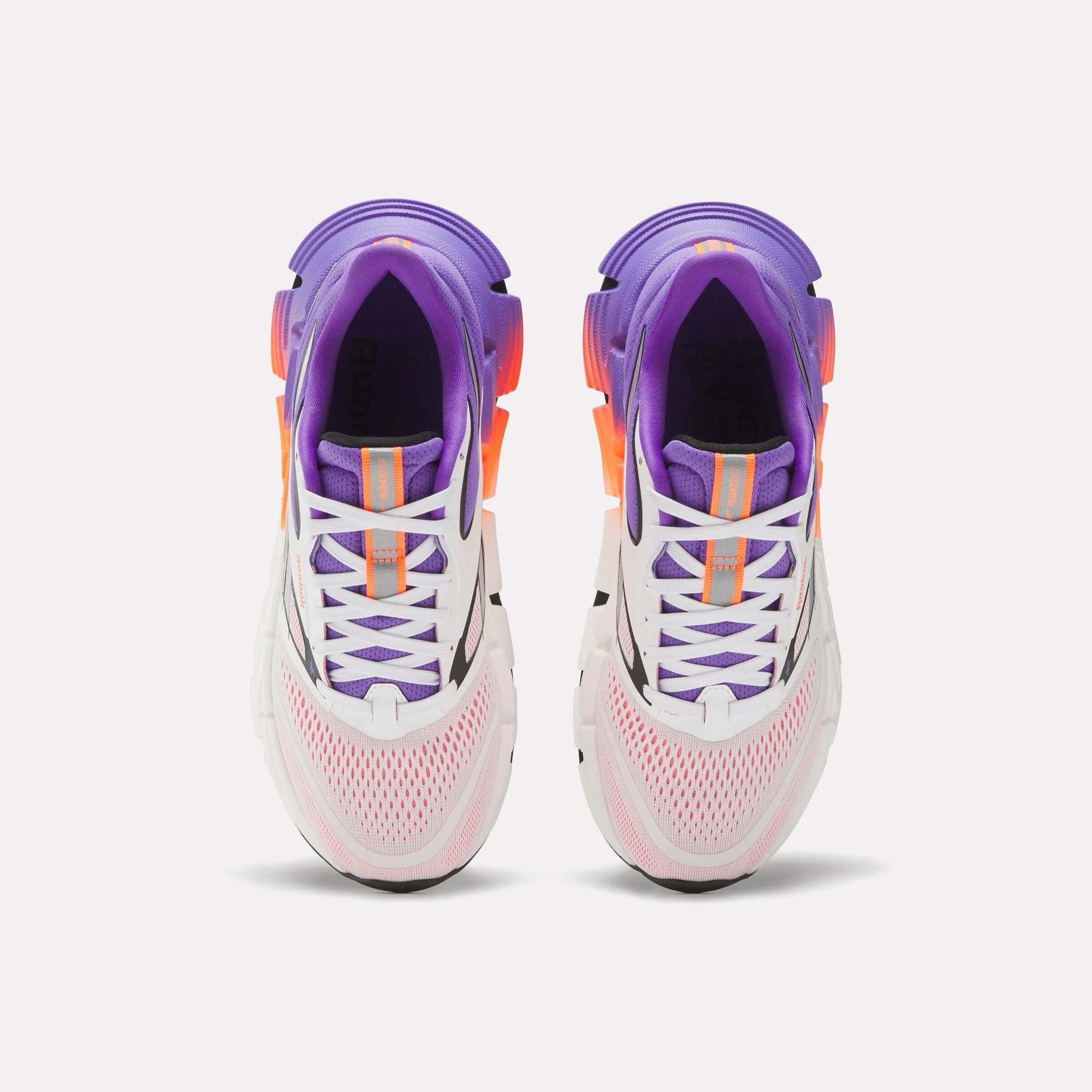 Reebok Footwear Women FloatZig 2 Running Shoes WHITE/ROYAL PURPLE/FLASH ORANG sold by Reebok product image thumbnail 5