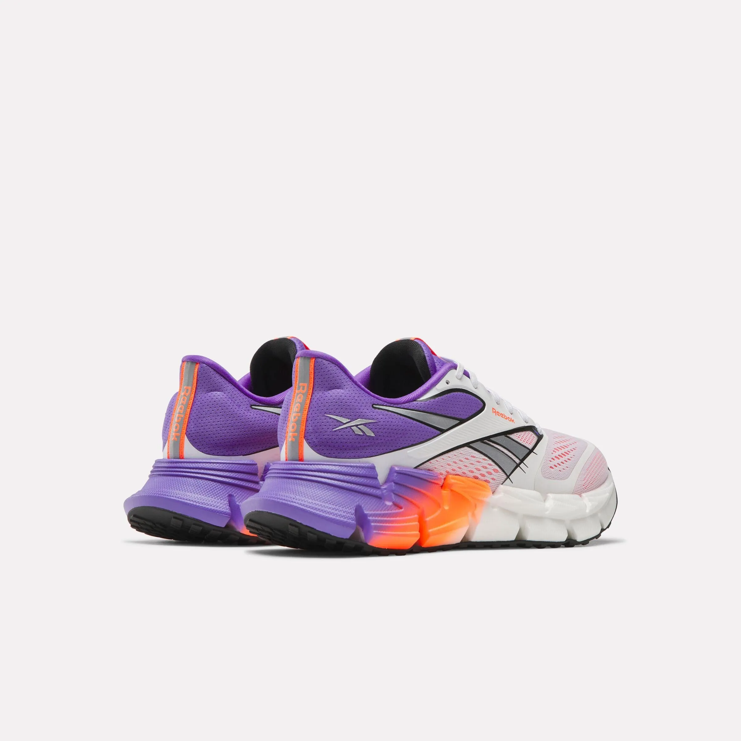Reebok Footwear Women FloatZig 2 Running Shoes WHITE/ROYAL PURPLE/FLASH ORANG sold by Reebok product image thumbnail 3