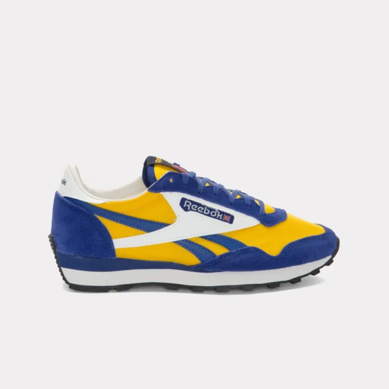Reebok Footwear Men Aztec II Shoes COBALT/ALWAYS YELLOW/CHALK made by Reebok