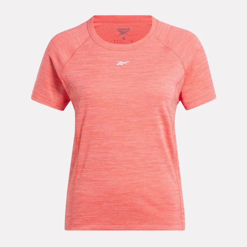 Reebok Apparel Women ID Train T-Shirt SUNSET CORAL sold by Reebok