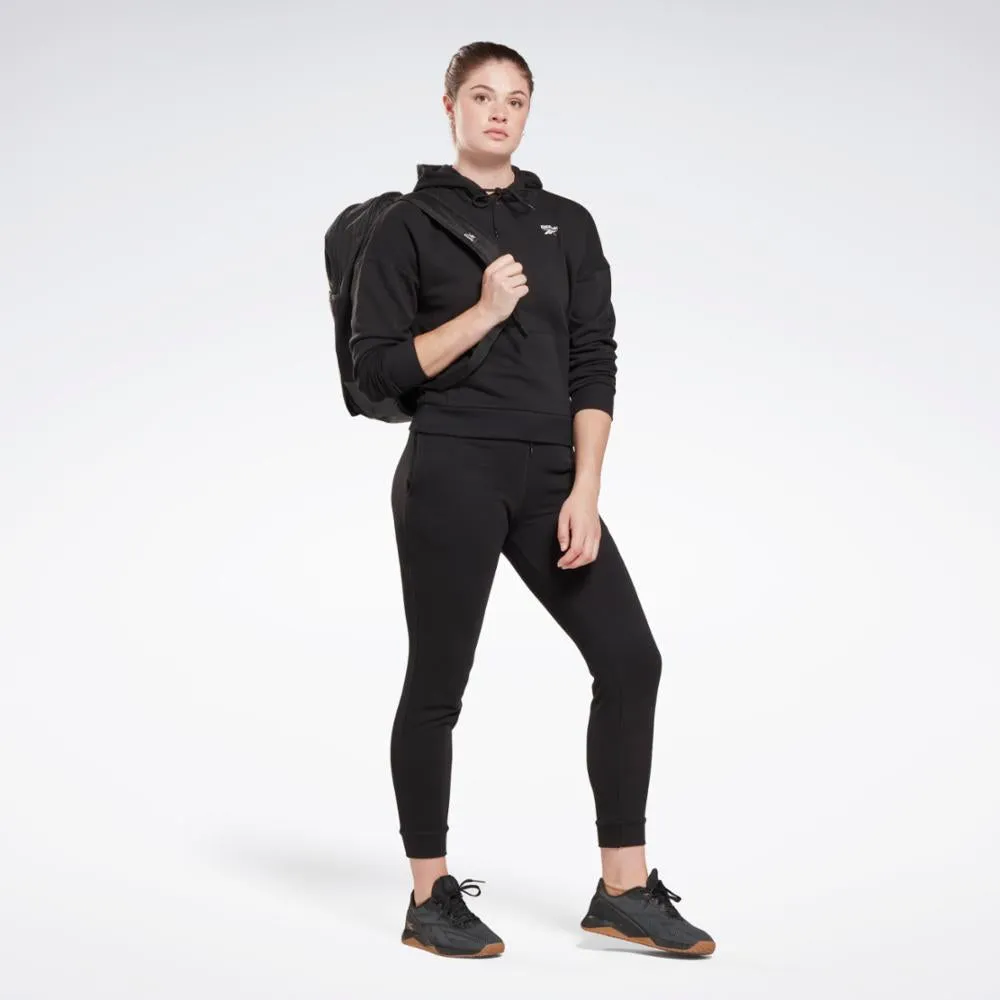 Reebok Apparel Women Reebok Identity Small Logo French Terry Hoodie BLACK sold by Reebok product image thumbnail 2
