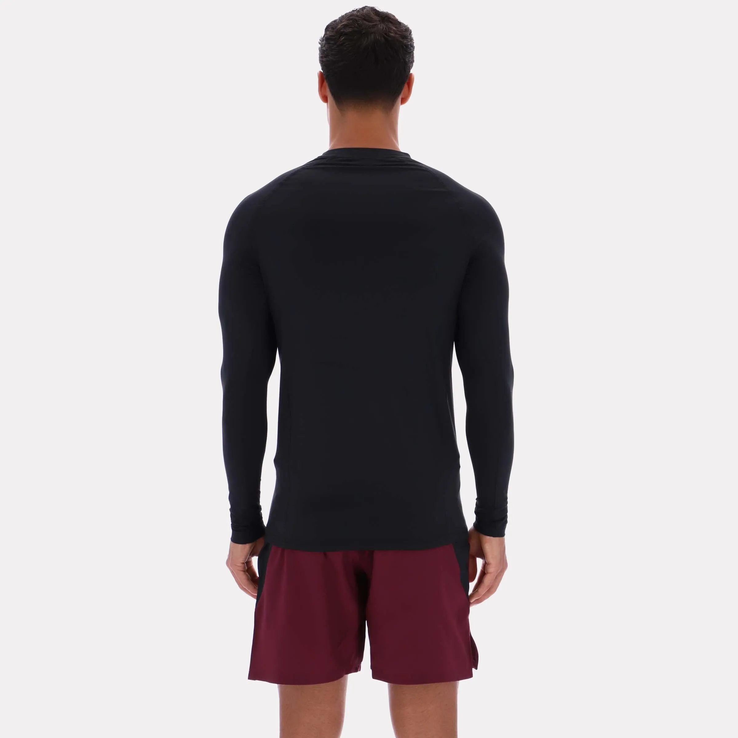 Reebok Apparel Men Performance Long Sleeve Tee BLACK sold by Reebok product image thumbnail 2