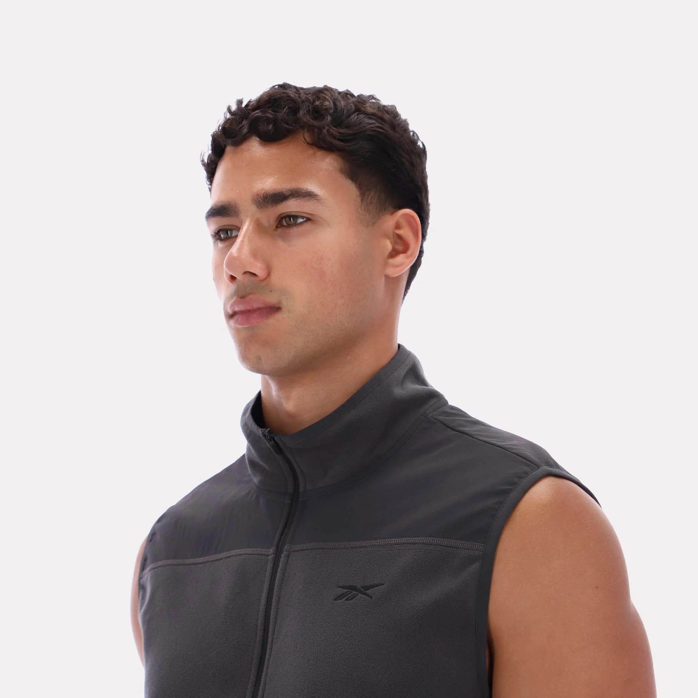 Reebok Apparel Men All-Trail Running Vest WASHED BLACK sold by Reebok product image thumbnail 3