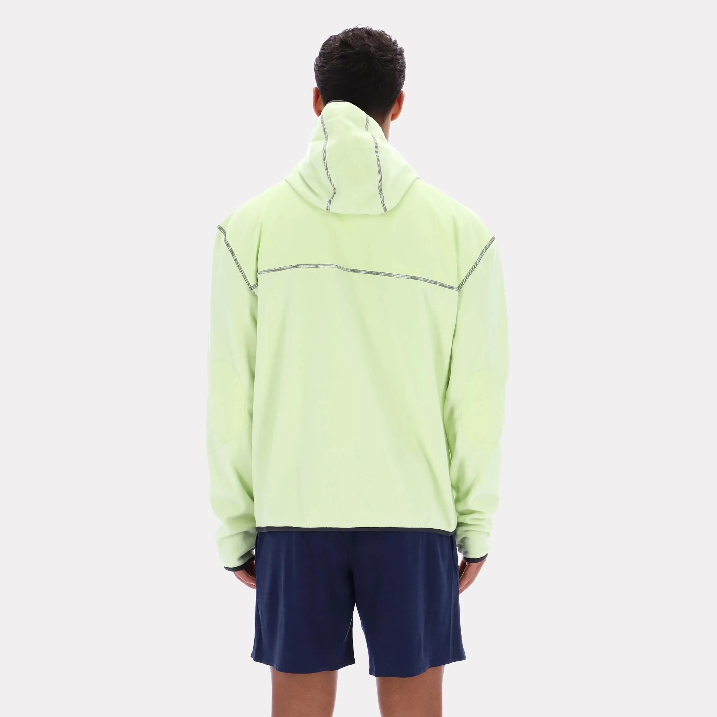 Reebok Apparel Men All-Trail Tech Hoodie ASTRO LIME sold by Reebok product image thumbnail 2