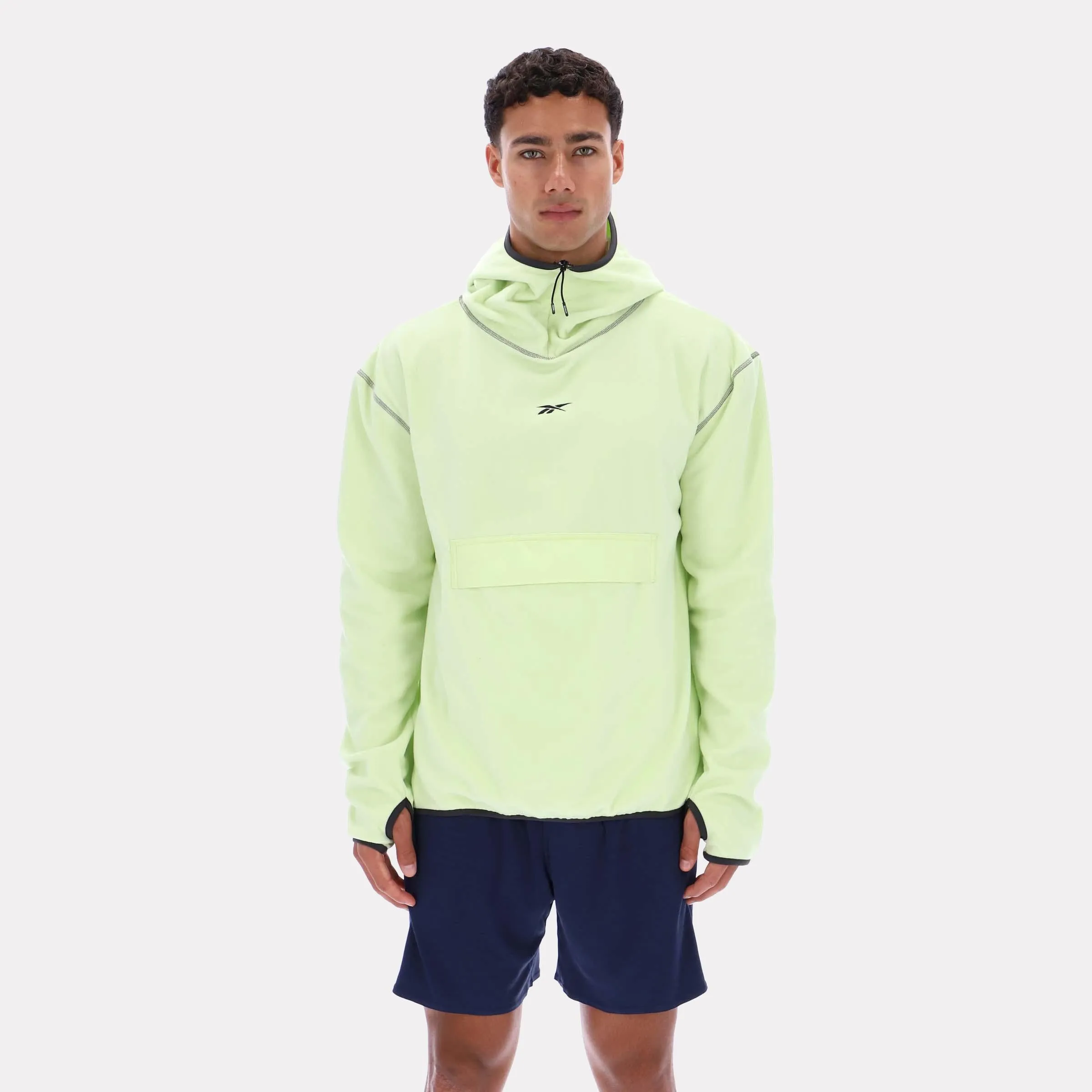 Reebok Apparel Men All-Trail Tech Hoodie ASTRO LIME sold by Reebok