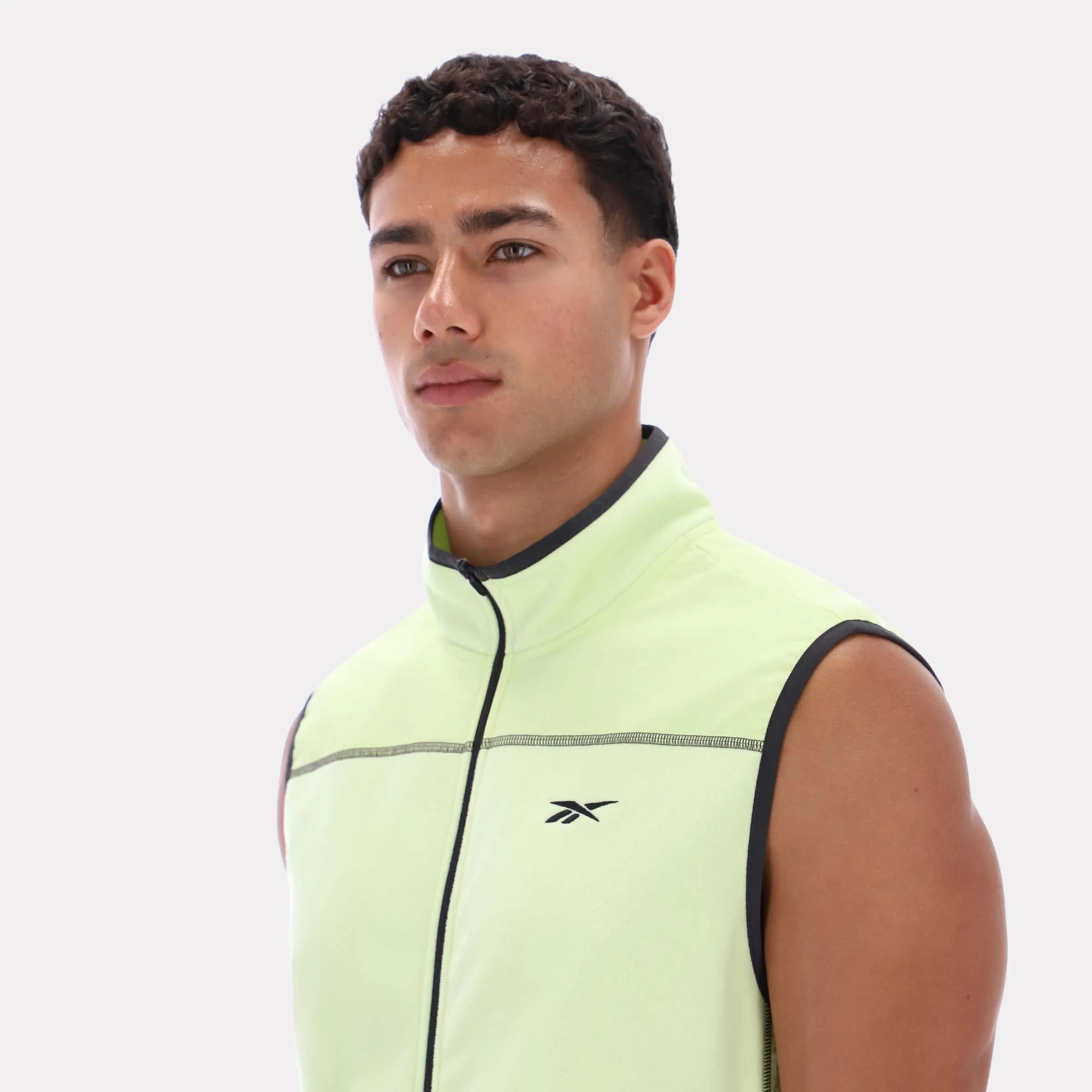 Reebok Apparel Men All-Trail Running Vest ASTRO LIME sold by Reebok product image thumbnail 3