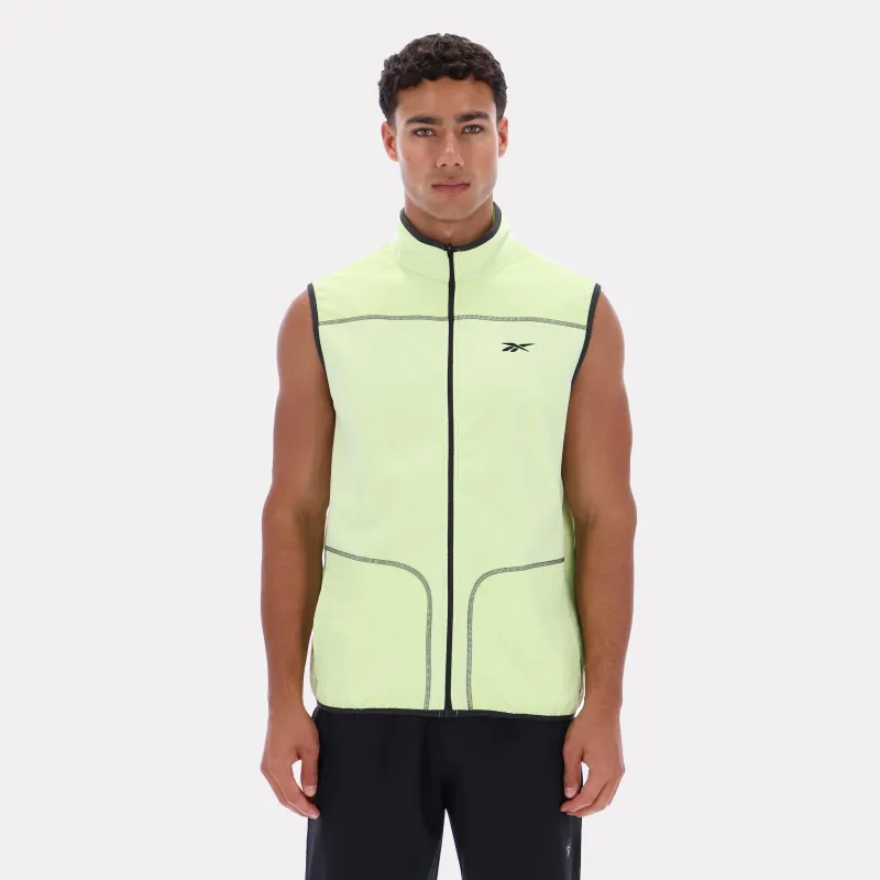 Reebok Apparel Men All-Trail Running Vest ASTRO LIME made by Reebok