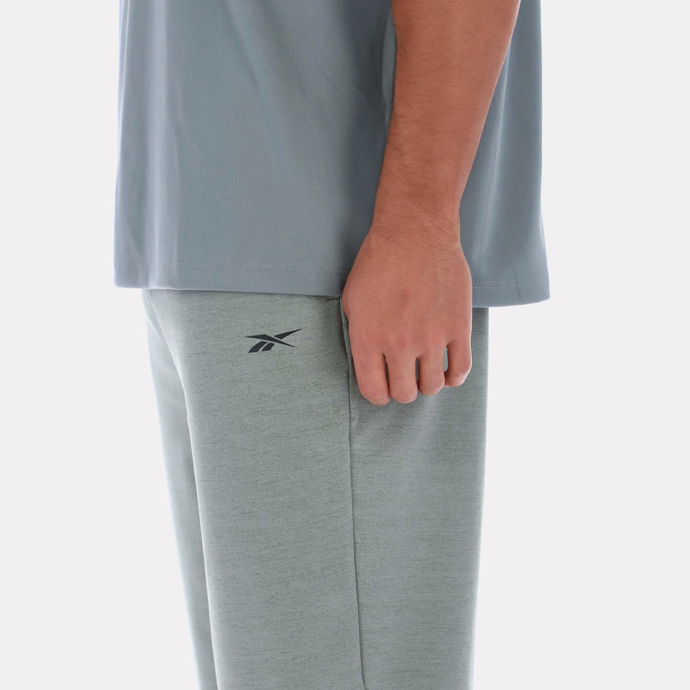 Reebok Apparel Men Everyday Yoga Pants GRIT GREEN MARL sold by Reebok product image thumbnail 3