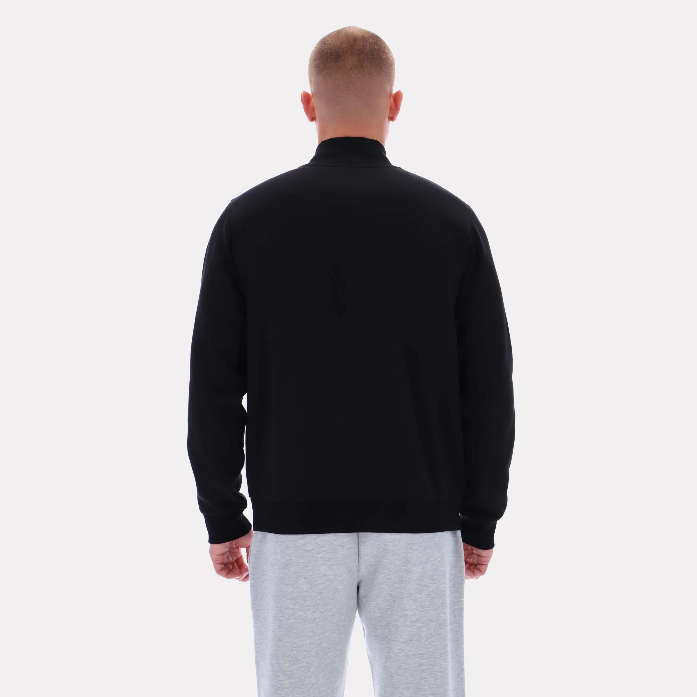 Reebok Apparel Men Reebok Quarter-Zip Sweatshirt BLACK sold by Reebok product image thumbnail 2