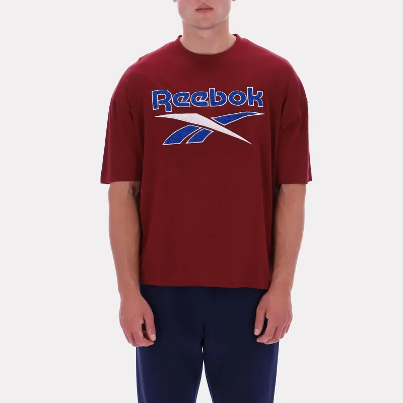 Reebok Apparel Men Reebok Varsity Graphic T-Shirt CLASSIC BURGUNDY sold by Reebok
