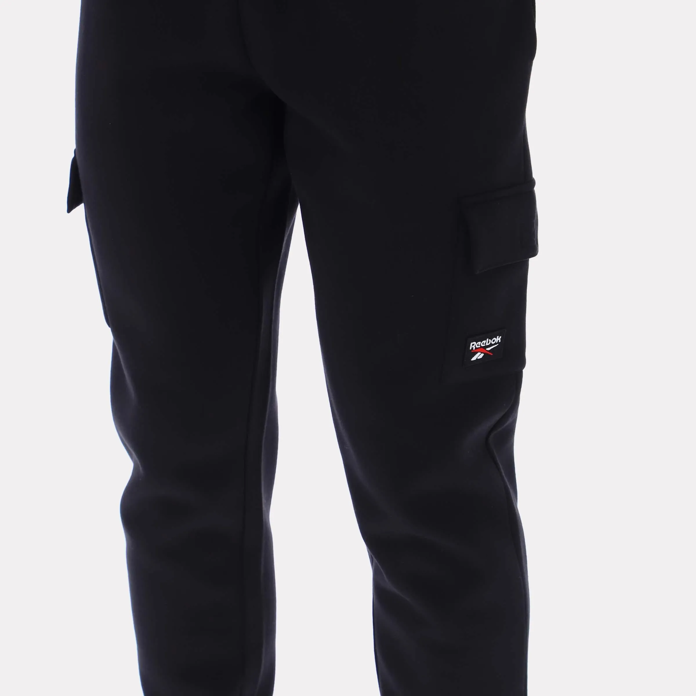 Reebok Apparel Men Reebok Cargo Pocket Cuffed Pants BLACK sold by Reebok product image thumbnail 3