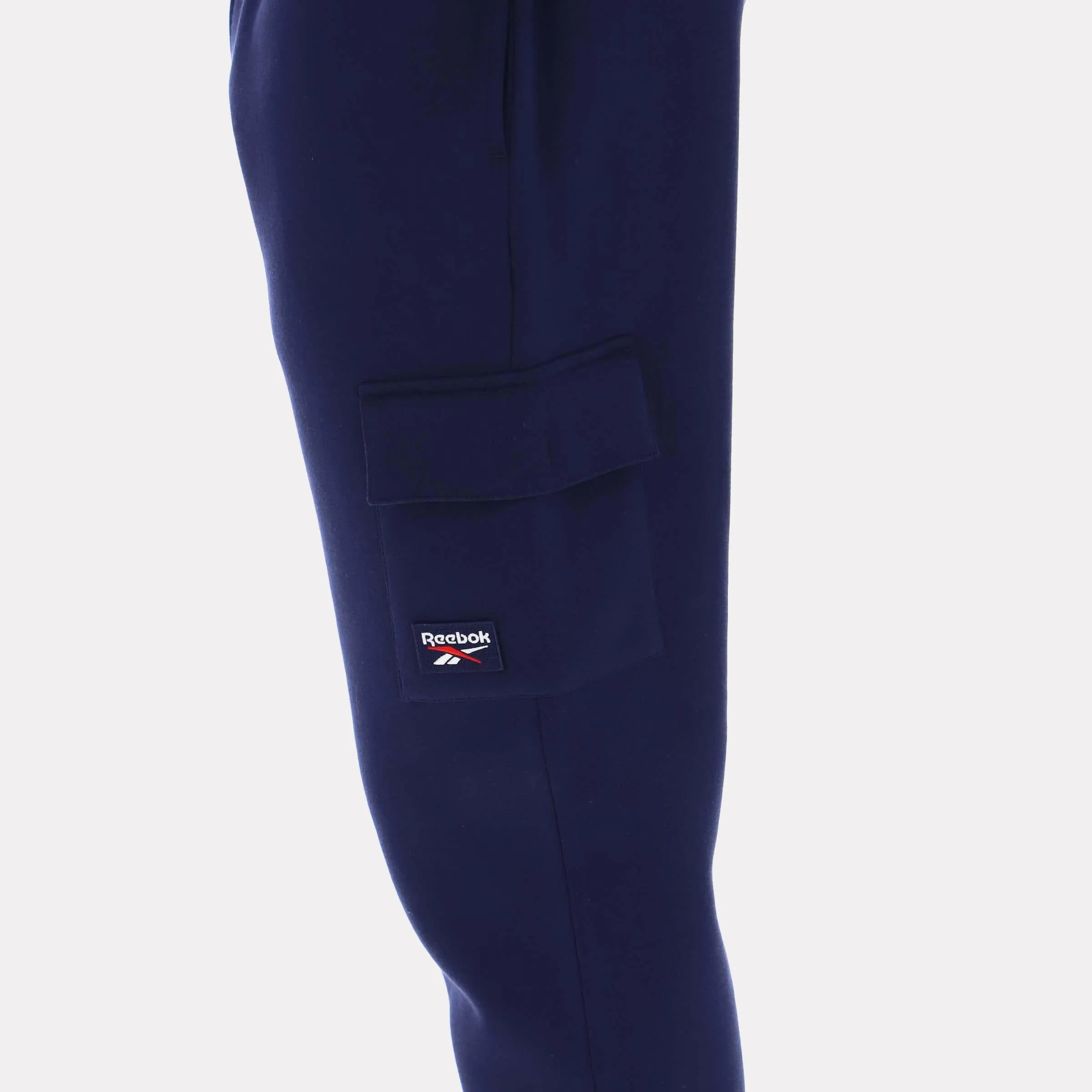 Reebok Apparel Men Reebok Cargo Pocket Cuffed Pants VECTOR NAVY sold by Reebok product image thumbnail 4