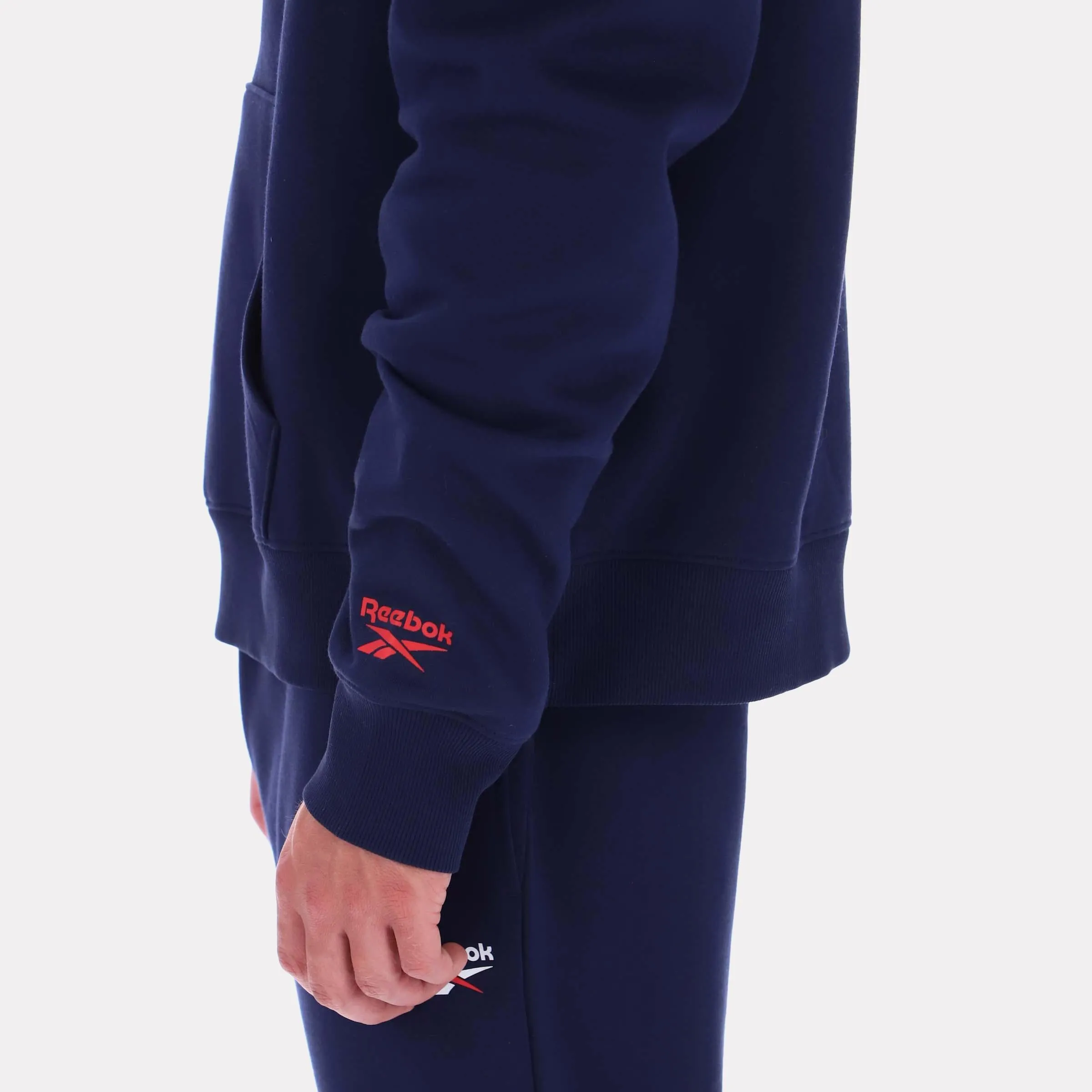 Reebok Apparel Men Reebok Varsity Graphic Hoodie VECTOR NAVY sold by Reebok product image thumbnail 3