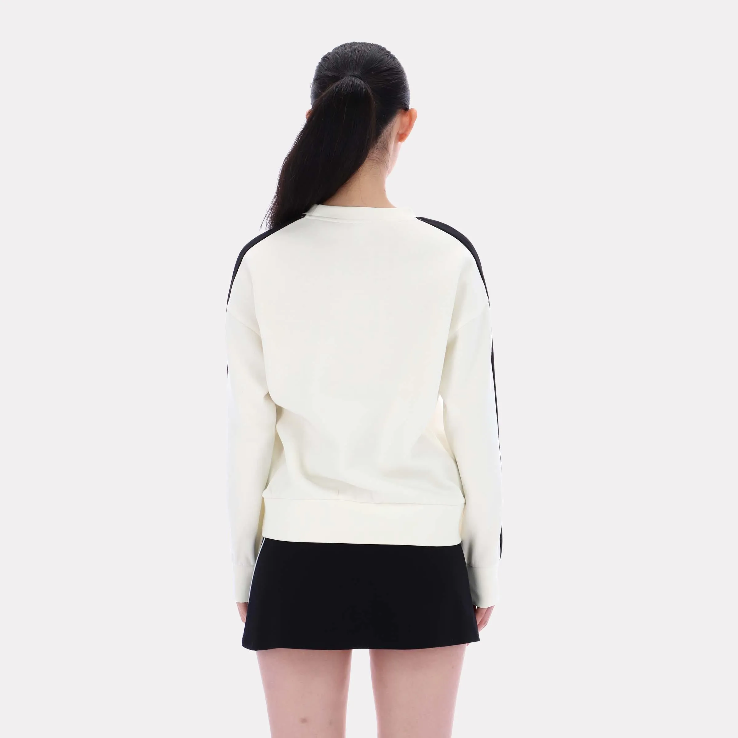 Reebok Apparel Women Core Crewneck Sweater CHALK sold by Reebok product image thumbnail 2