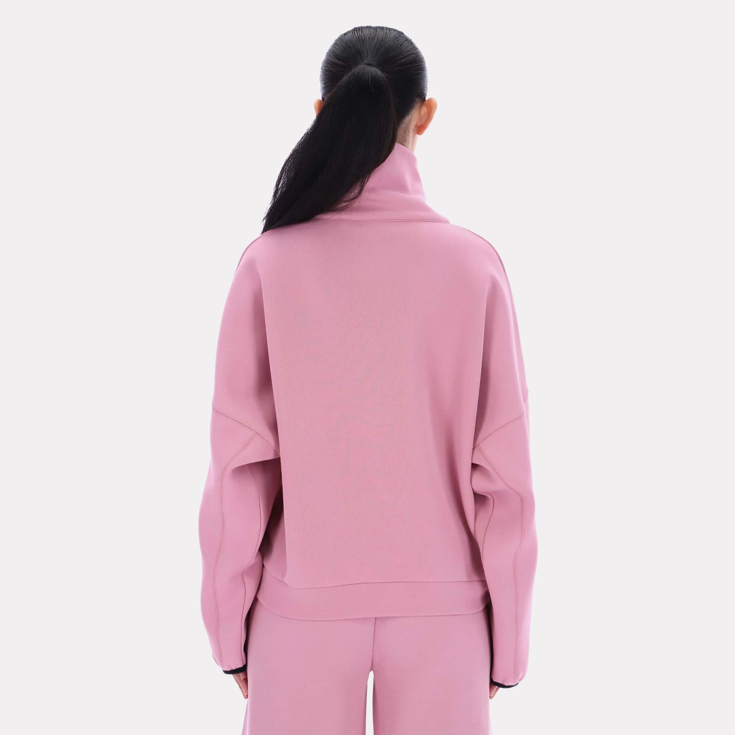 Reebok Apparel Women Scuba Retro 70’s Sweatshirt DUSTY ROSE sold by Reebok product image thumbnail 2