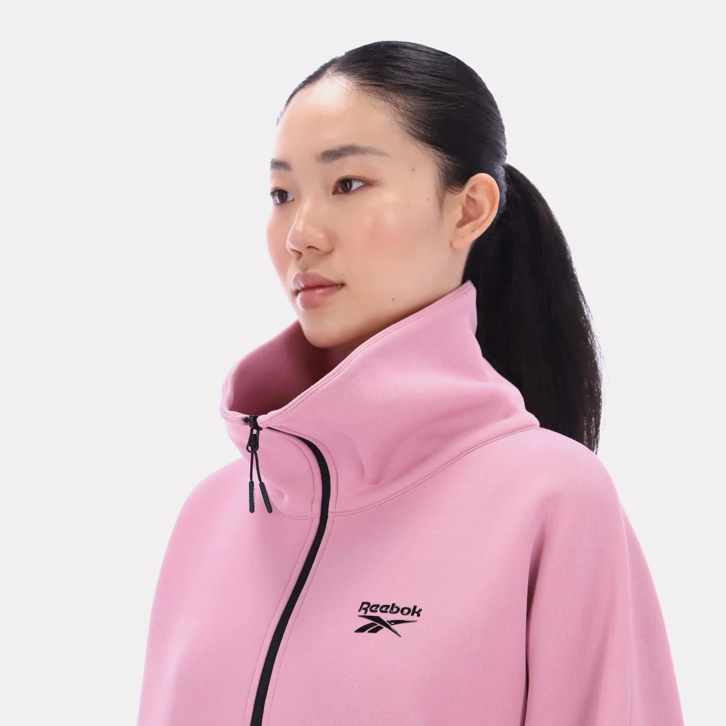 Reebok Apparel Women Scuba Retro 70’s Sweatshirt DUSTY ROSE sold by Reebok product image thumbnail 3