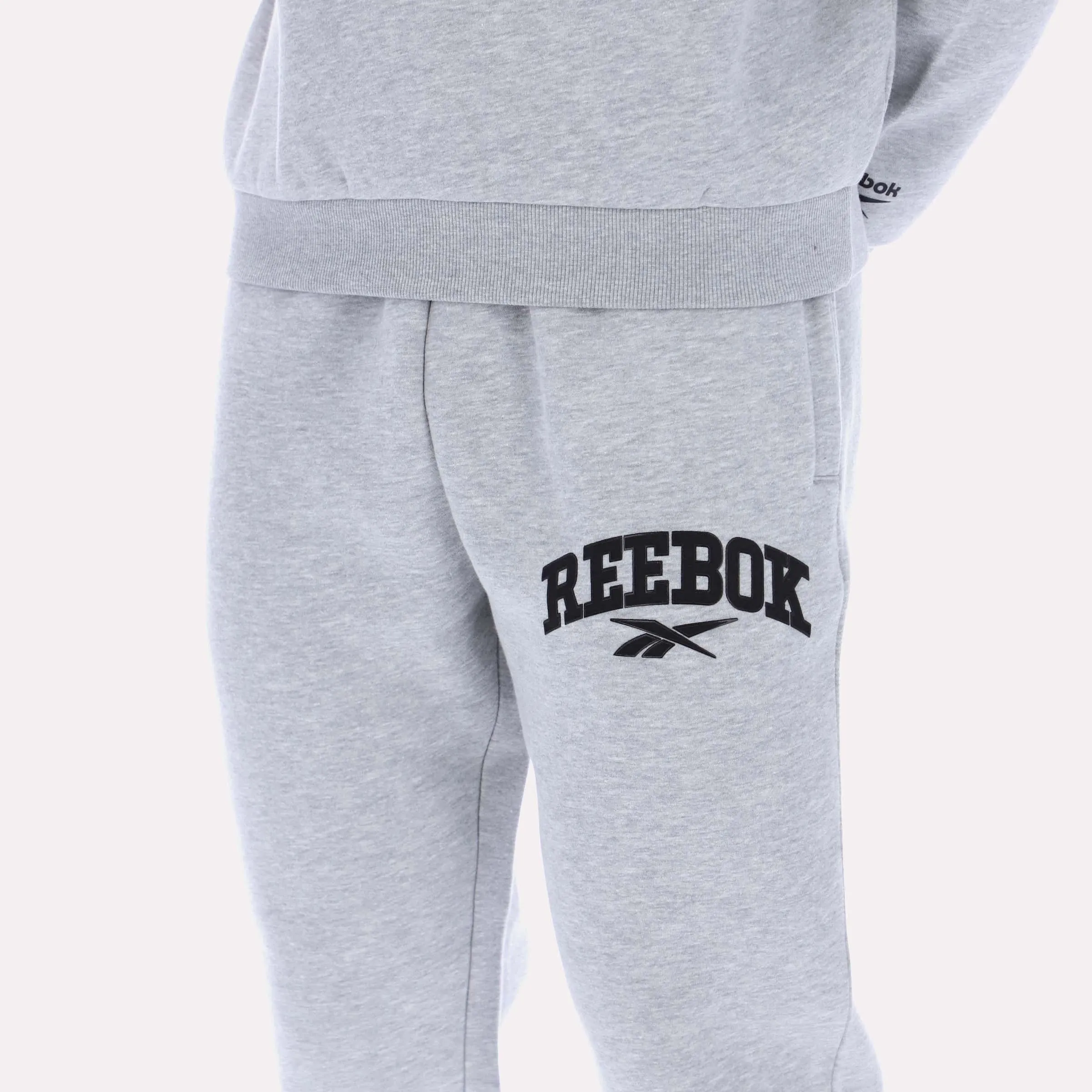 Reebok Apparel Men Classics Varsity Graphic Joggers LIGHT GREY MARL sold by Reebok product image thumbnail 3