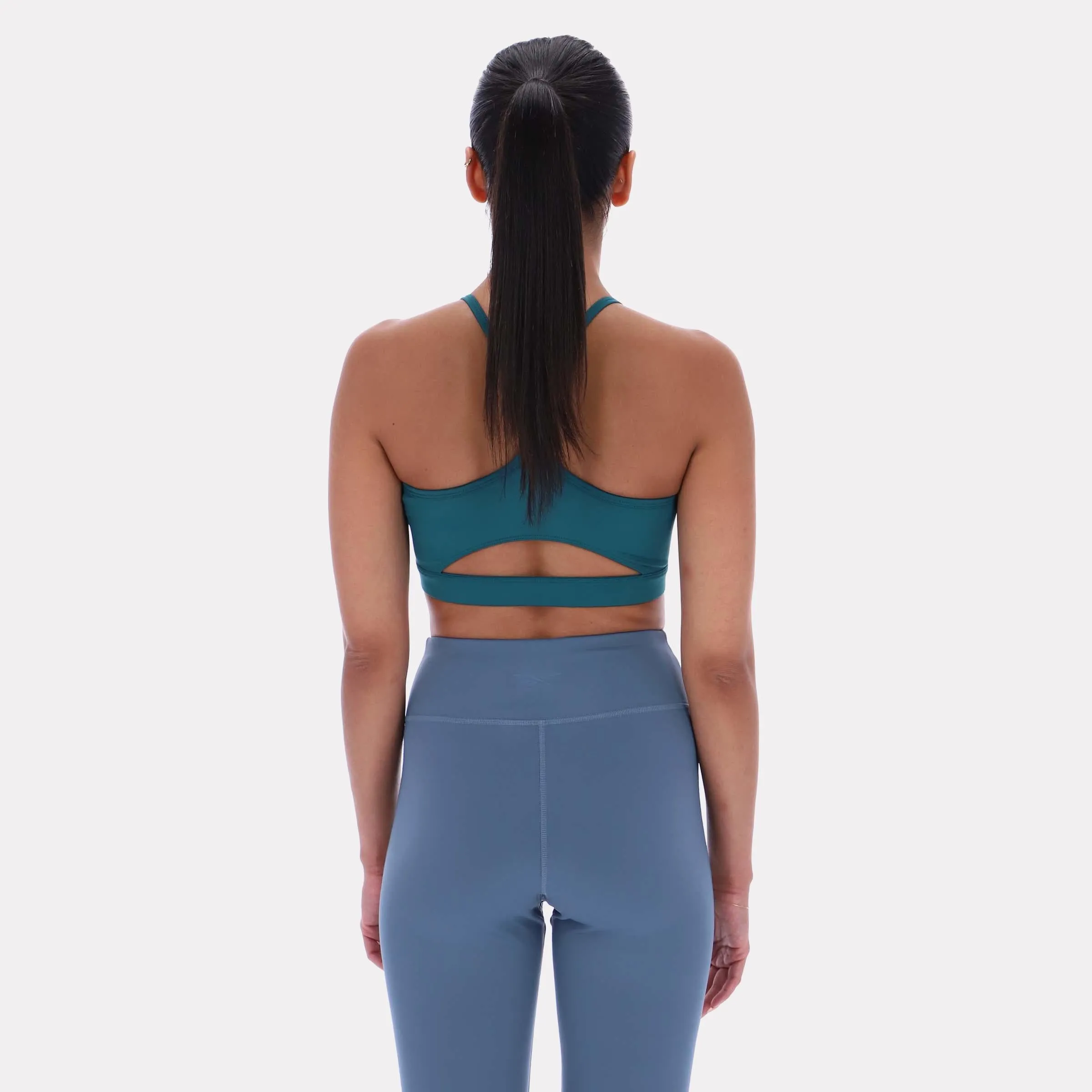 Reebok Apparel Women Everyday Strappy Sports Bra RETRO TEAL sold by Reebok product image thumbnail 2