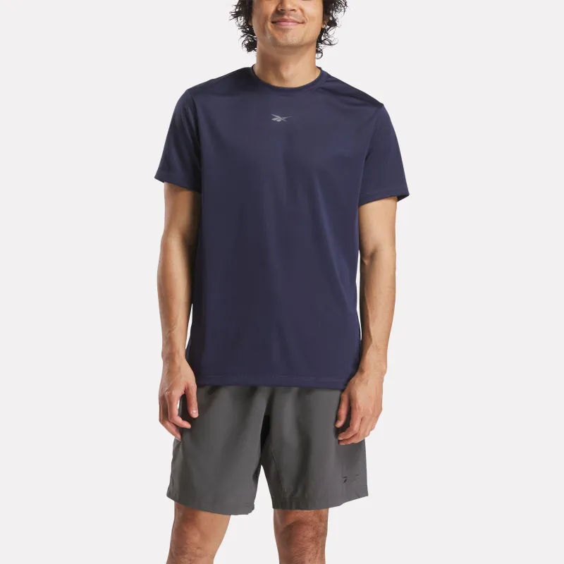 Reebok Apparel Men ID Train Tech Tee VECTOR NAVY made by Reebok