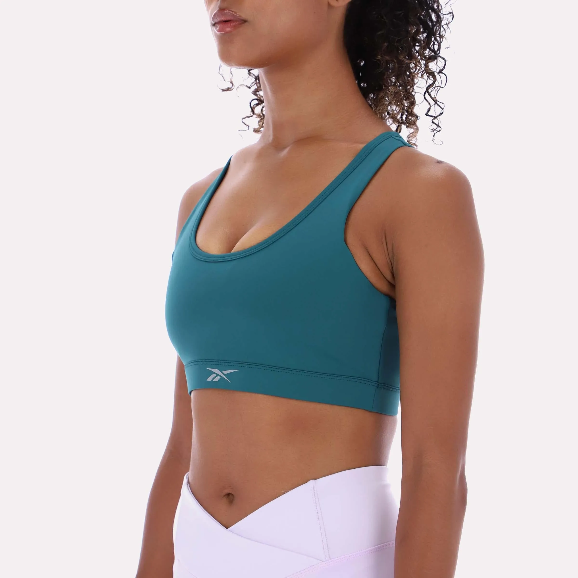 Reebok Apparel Women RBK-DRY Motion Sports Bra RETRO TEAL sold by Reebok product image thumbnail 4