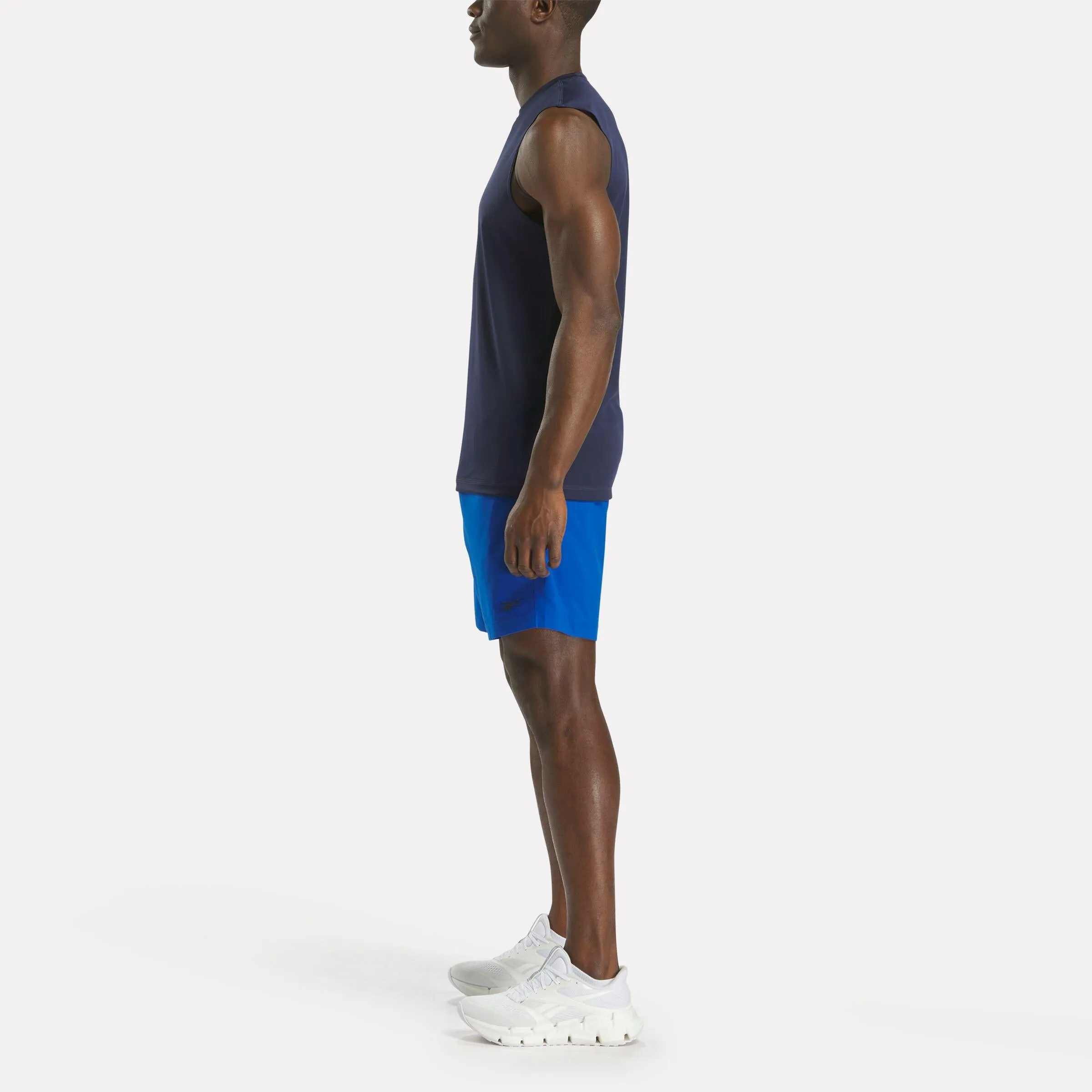 Reebok Apparel Men Workout Ready Woven Shorts VECTOR BLUE sold by Reebok product image thumbnail 2
