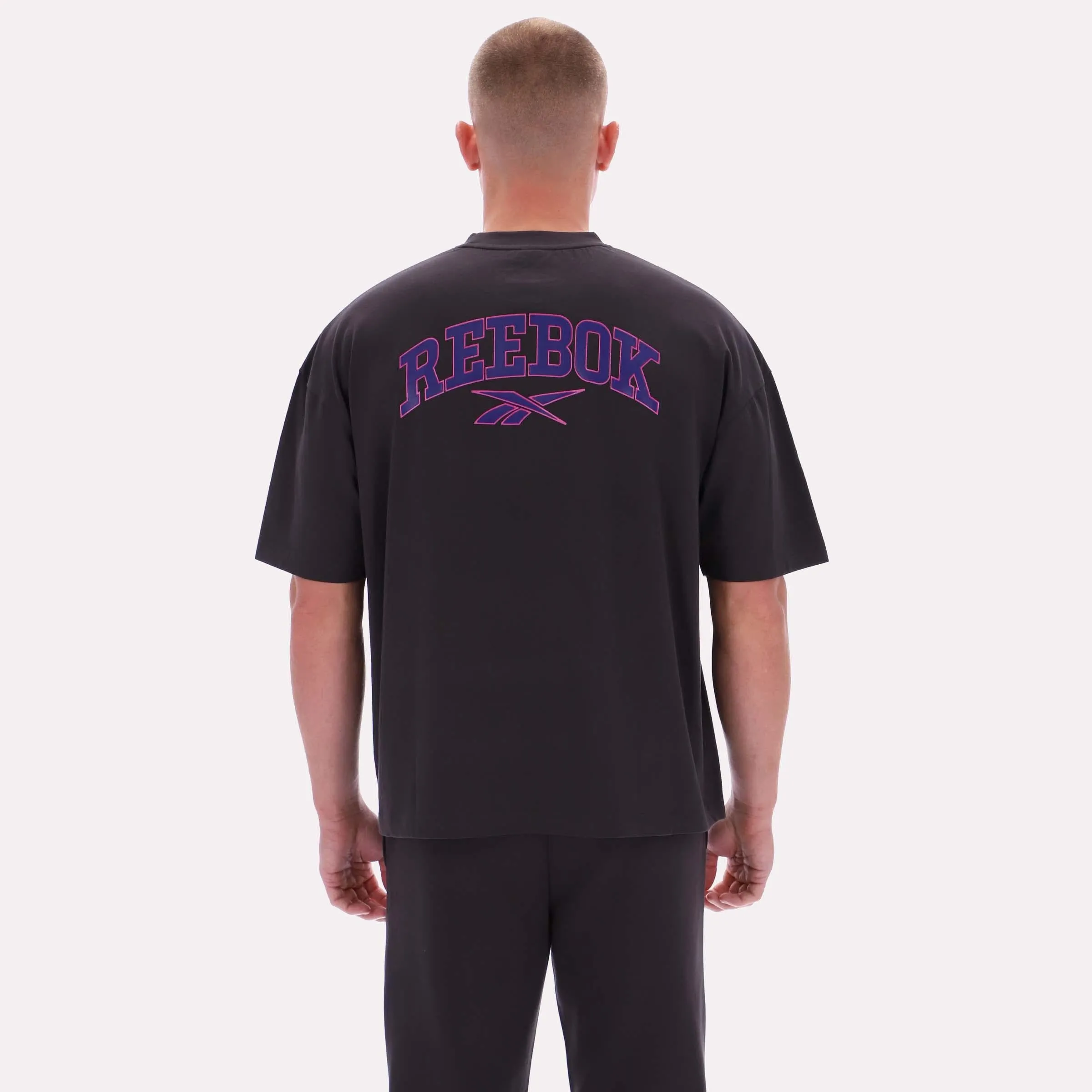 Reebok Apparel Men Varsity Graphic T-Shirt WASHED BLACK sold by Reebok product image thumbnail 2