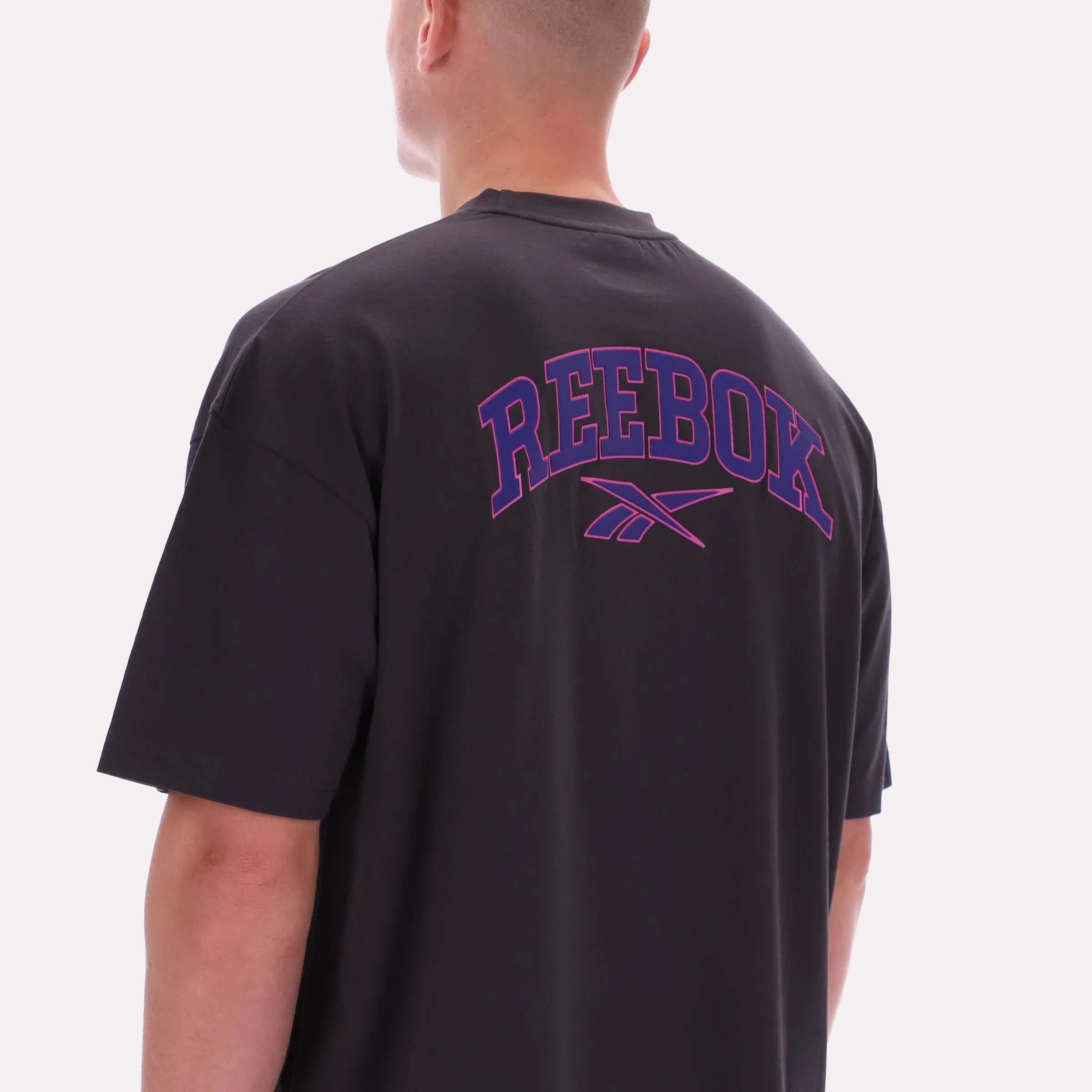 Reebok Apparel Men Varsity Graphic T-Shirt WASHED BLACK sold by Reebok product image thumbnail 3