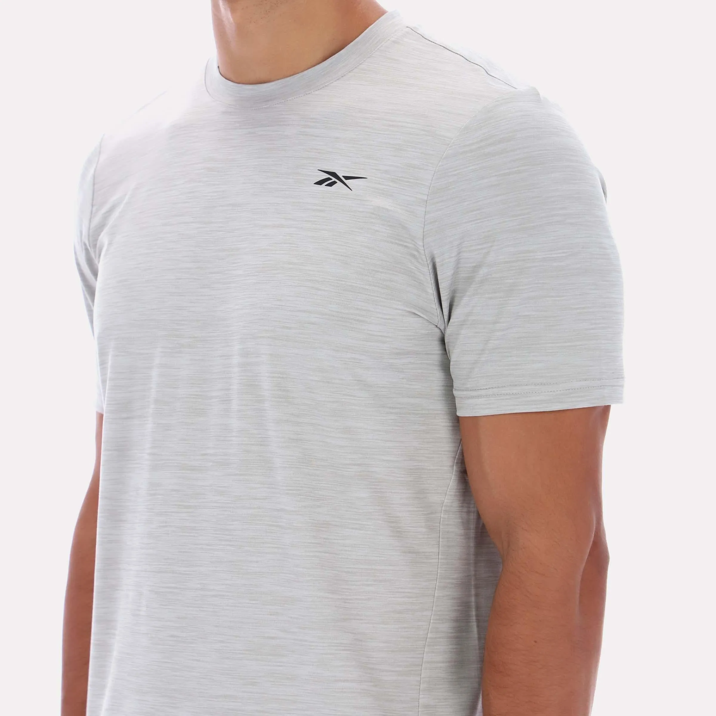 Reebok Apparel Men Core Move T-Shirt LIGHT GREY sold by Reebok product image thumbnail 4