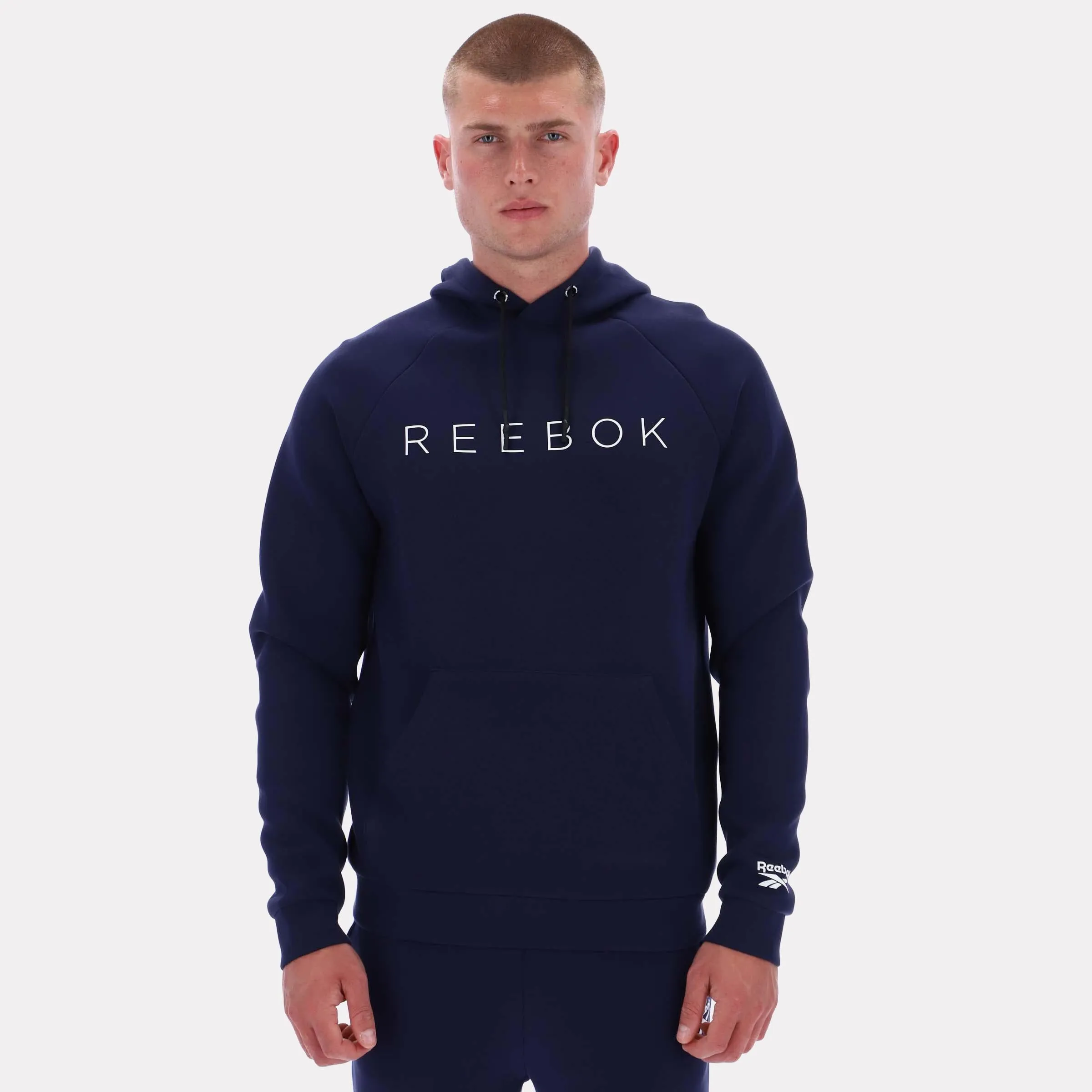 Reebok Apparel Men Reebok Core Hoodie VECTOR NAVY sold by Reebok